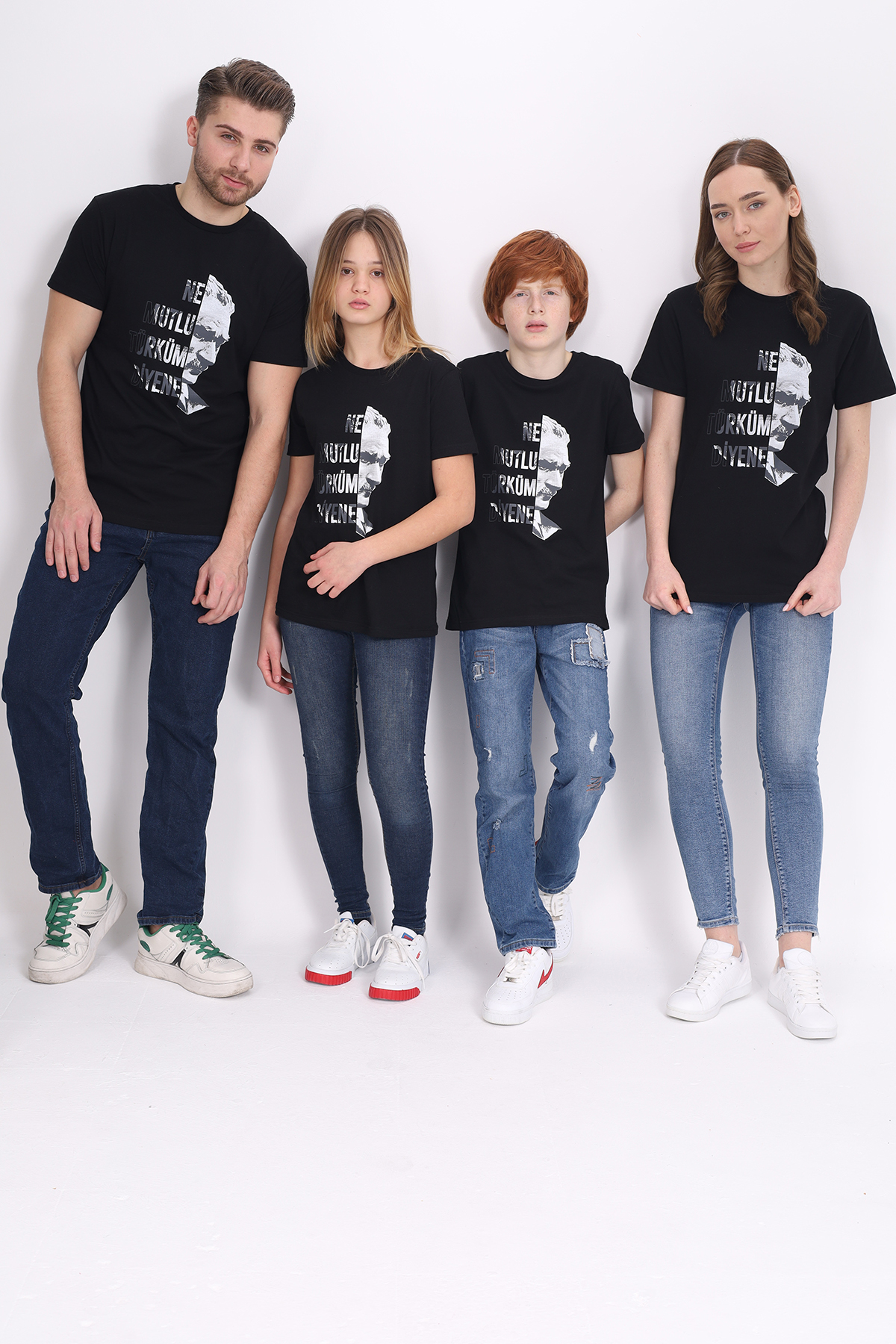 Toontoy Unisex Çocuk Atatürk Baskılı Tişört