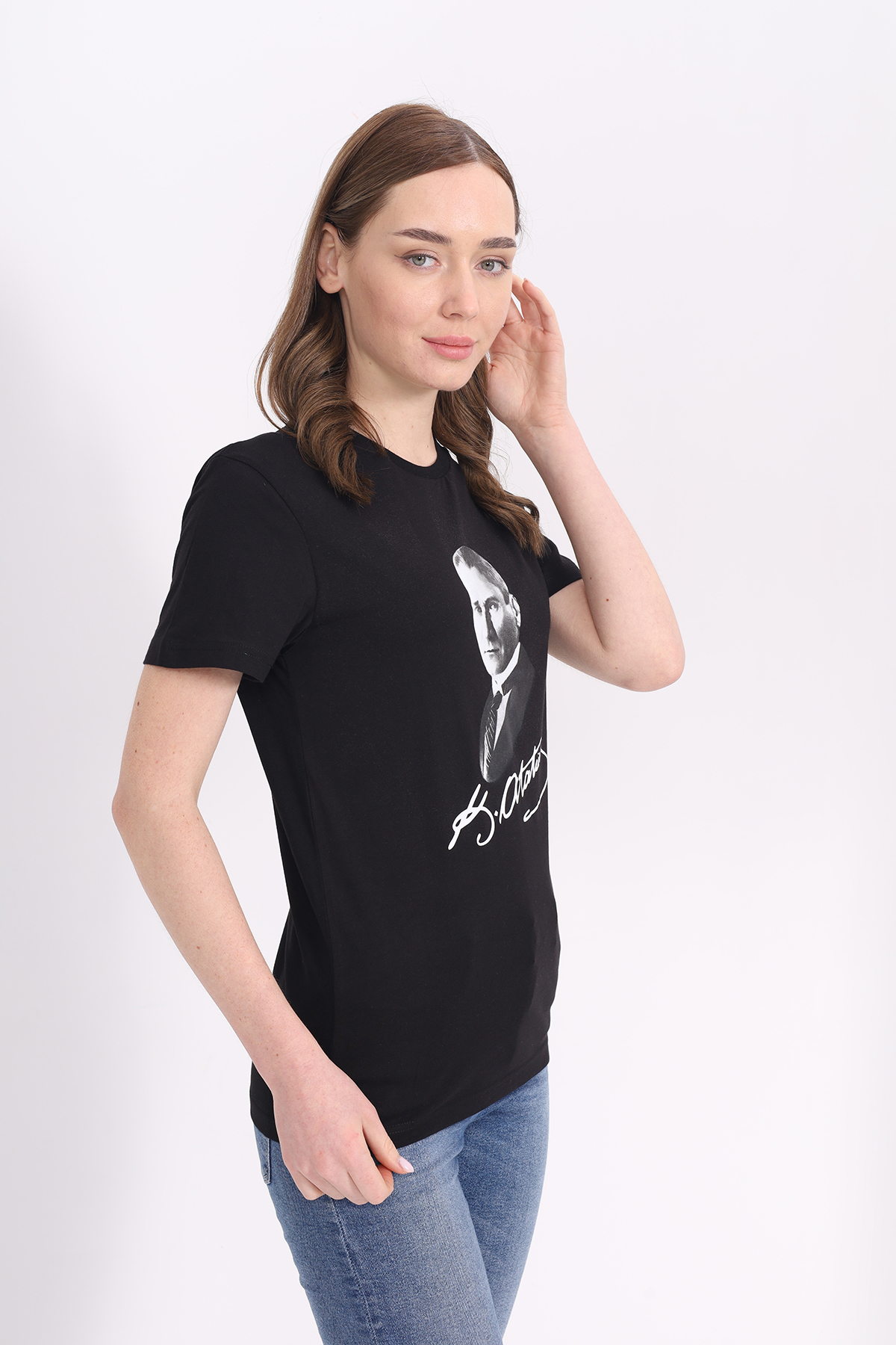 Toontoy Unisex Atatürk Baskılı Tişört