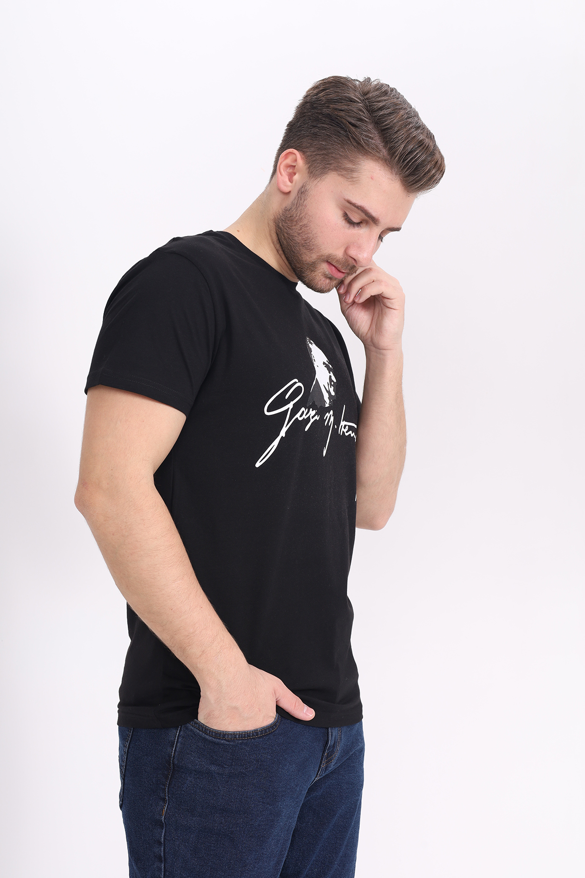 Toontoy Unisex Atatürk Baskılı Tişört