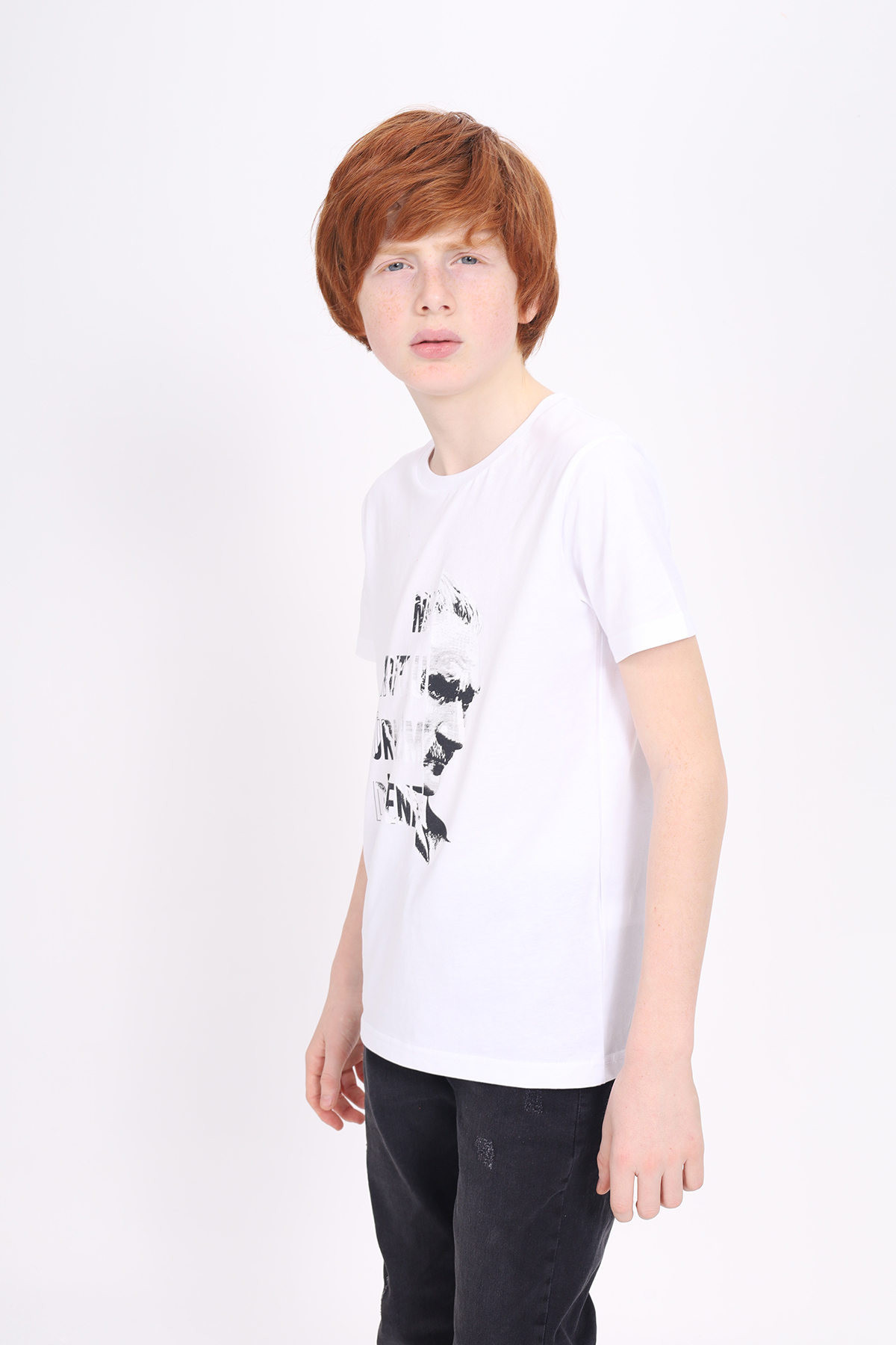 Toontoy Unisex Çocuk Atatürk Baskılı Tişört