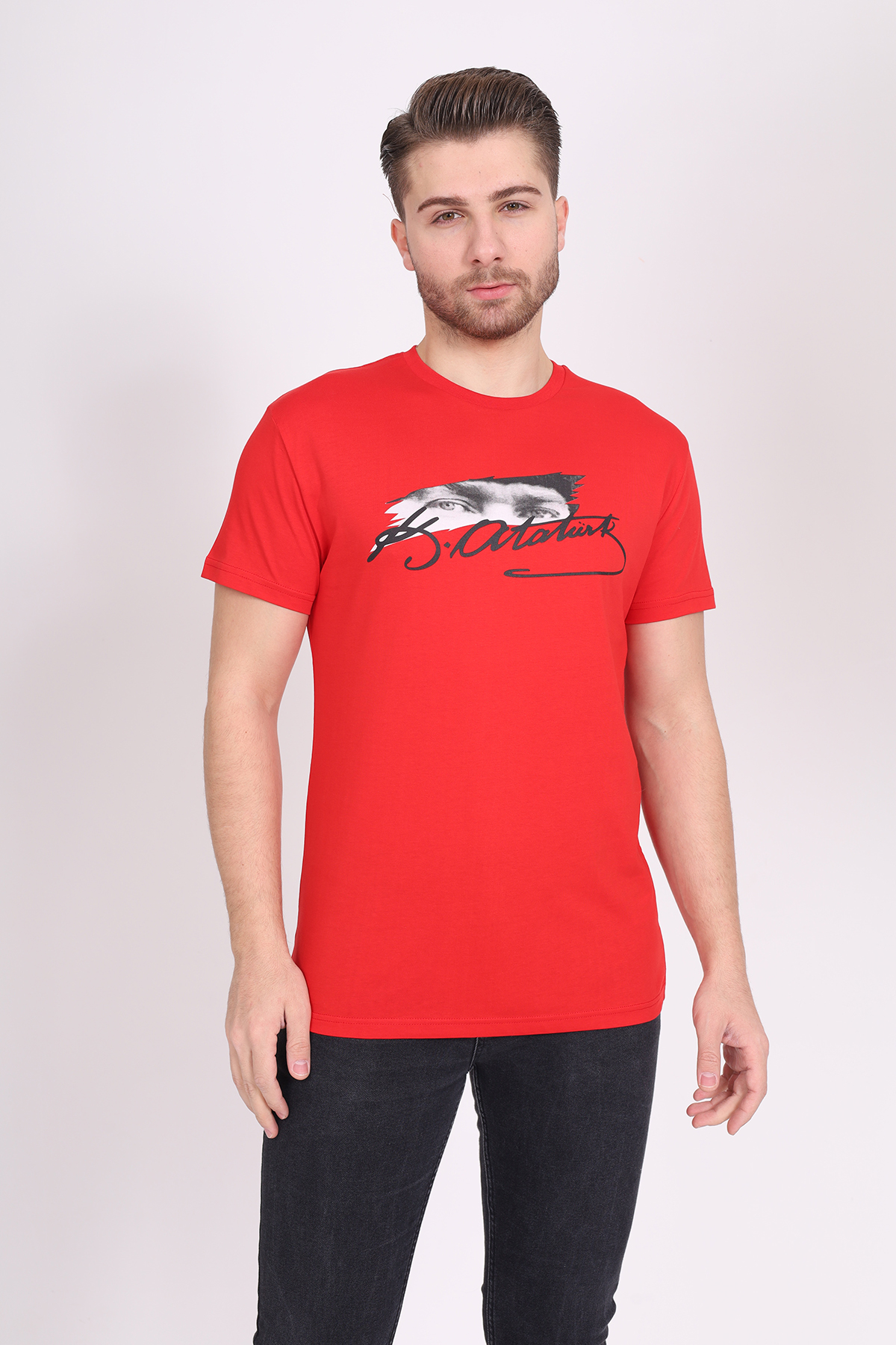 Toontoy Unisex Atatürk Baskılı Tişört