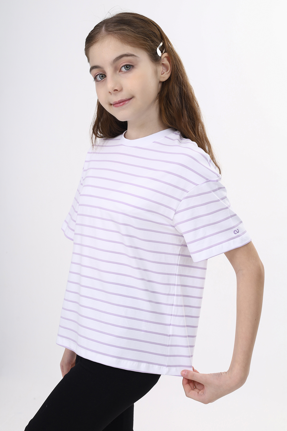 Toontoy Unisex Çocuk Çizgili Tişört