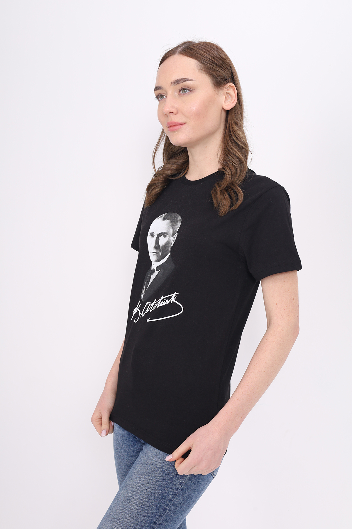 Toontoy Unisex Atatürk Baskılı Tişört
