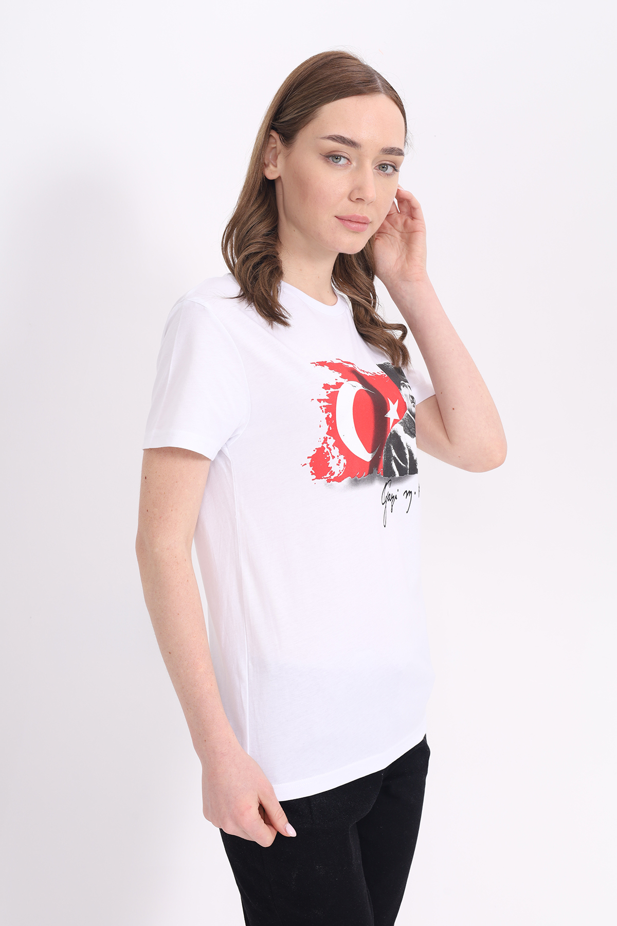 Toontoy Unisex Atatürk Baskılı Tişört