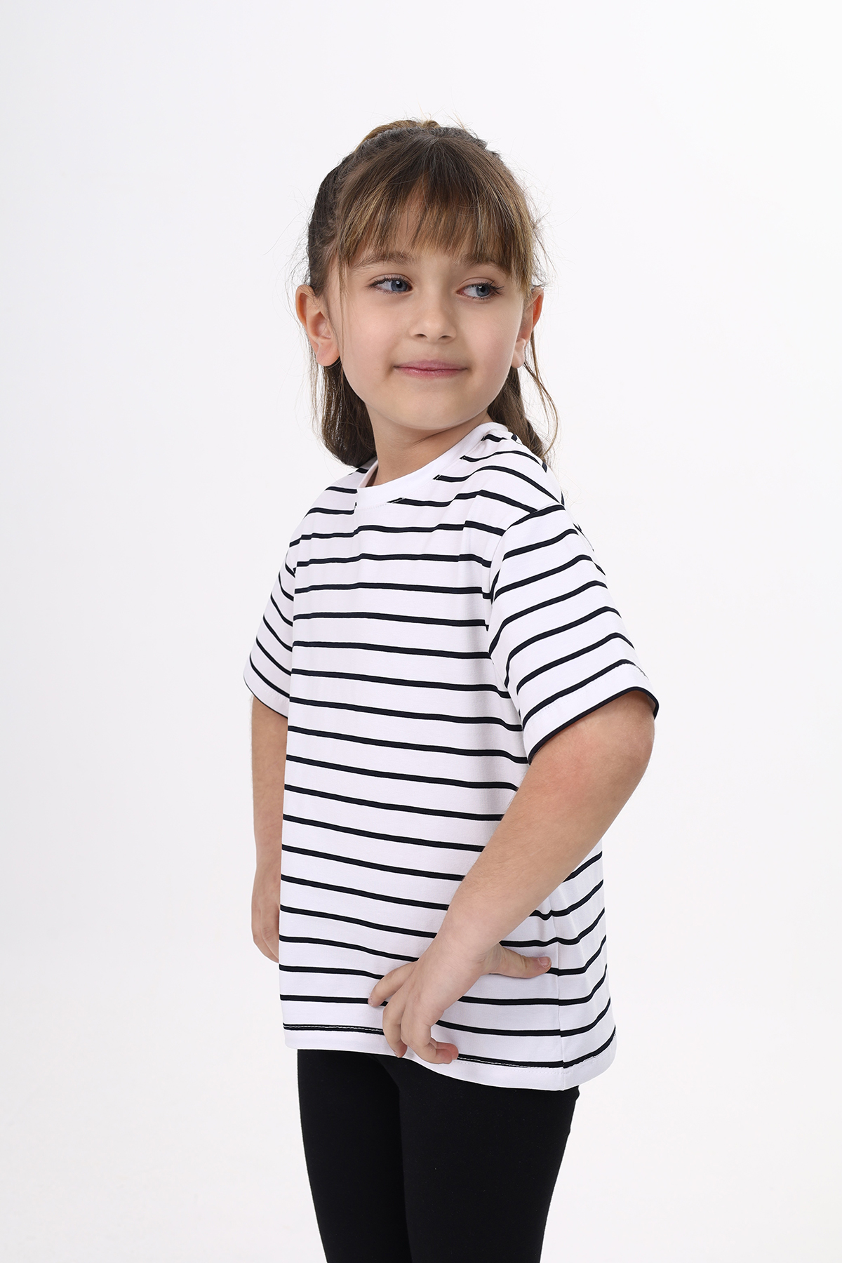 Toontoy Unisex Çocuk Çizgili Tişört