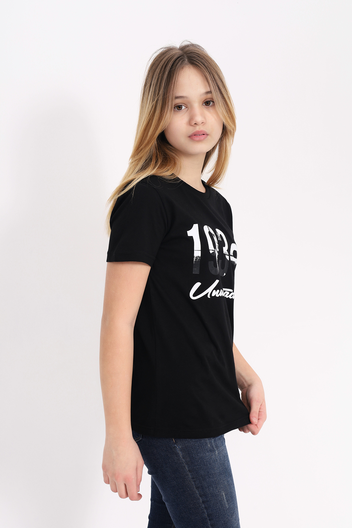 Toontoy Unisex Çocuk Atatürk Baskılı Tişört