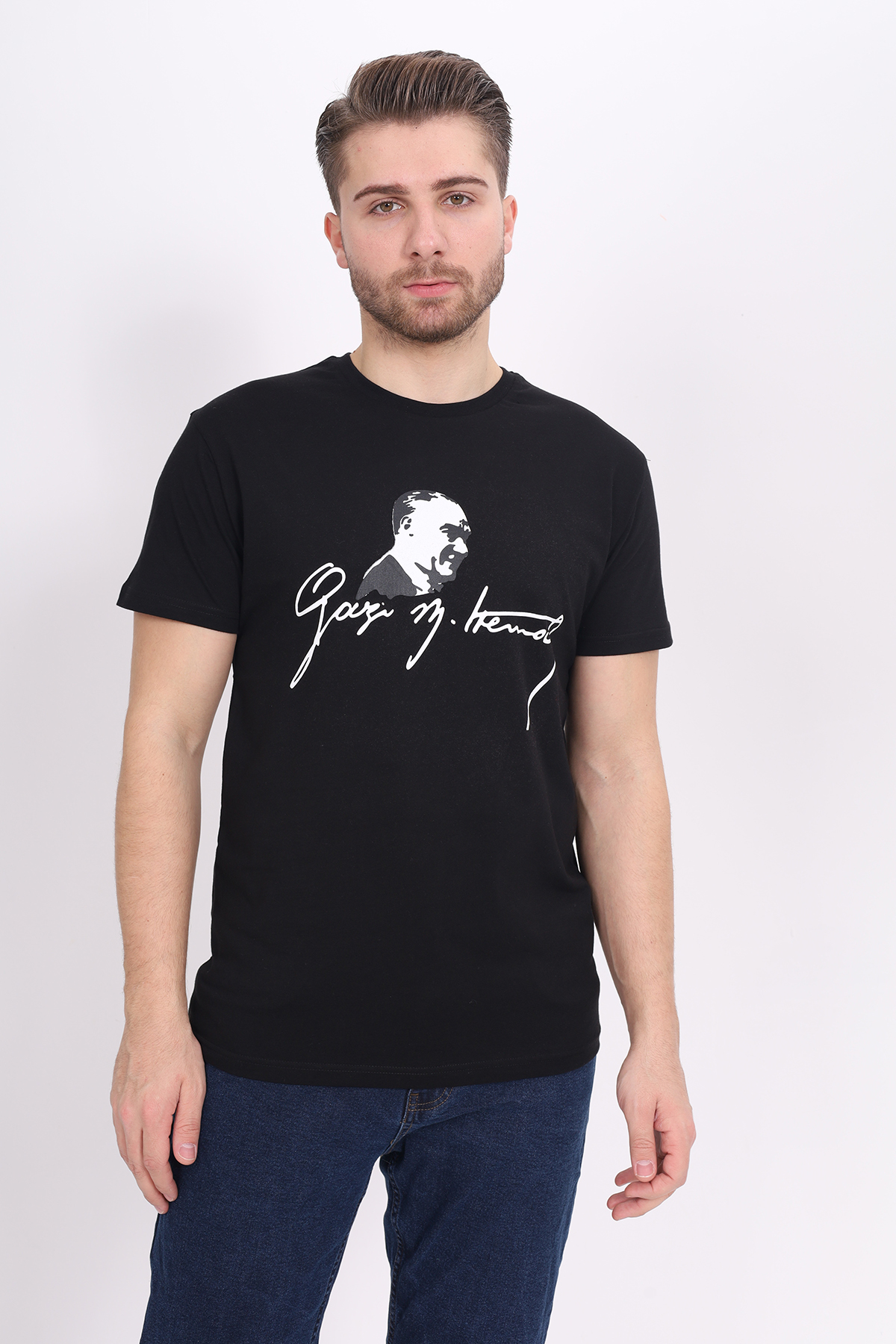 Toontoy Unisex Atatürk Baskılı Tişört