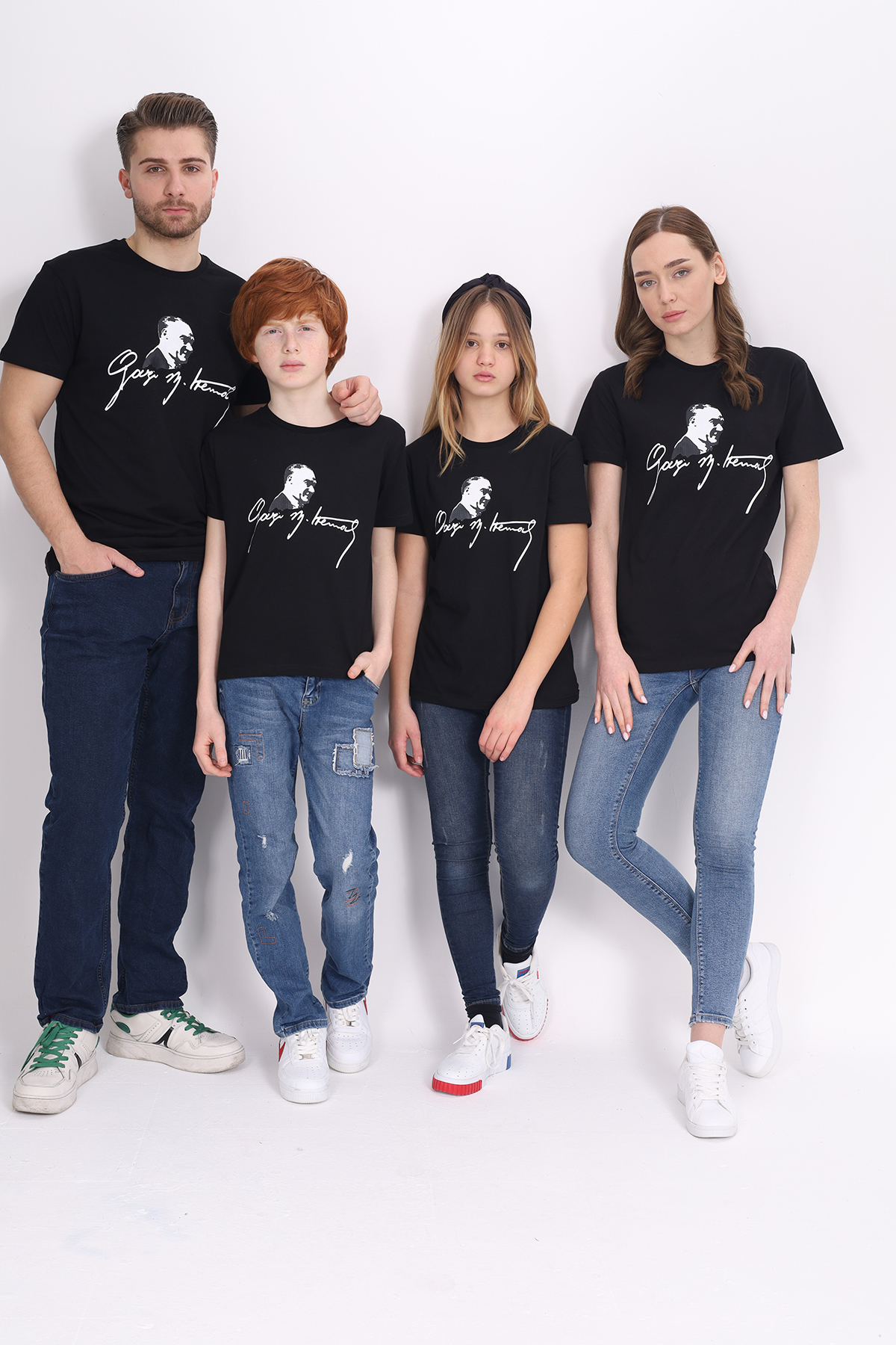 Toontoy Unisex Çocuk Atatürk Baskılı Tişört