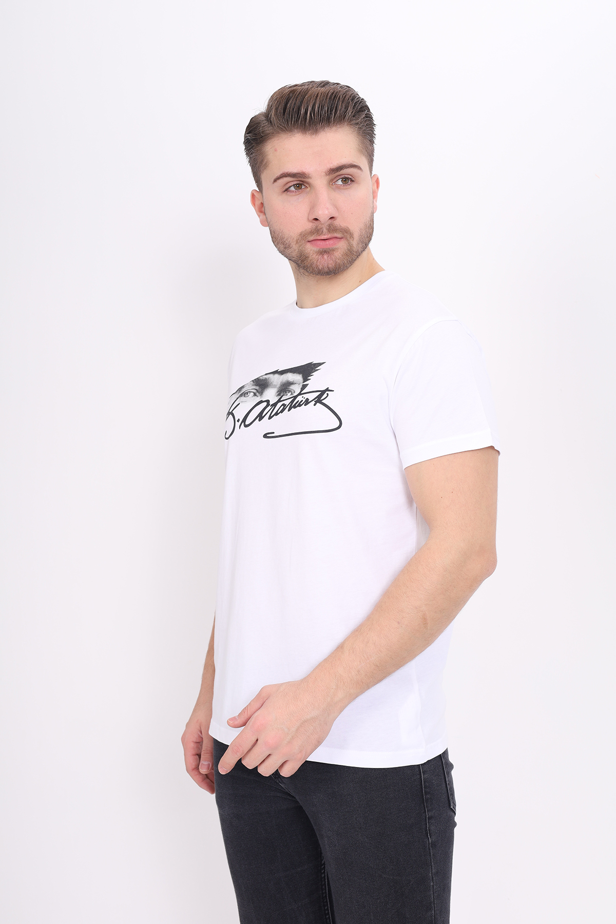 Toontoy Unisex Atatürk Baskılı Tişört