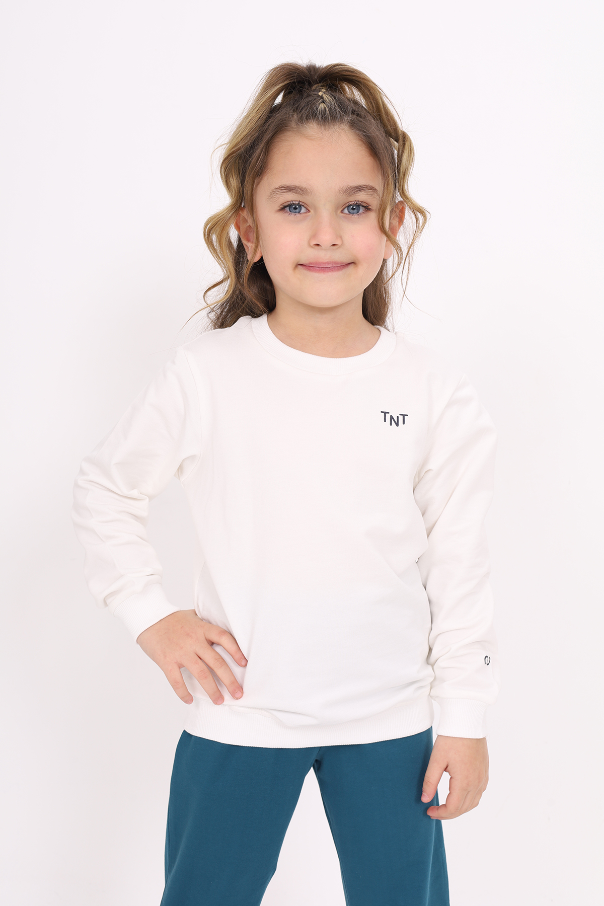 Toontoy Unisex Çocuk Baskılı Sweatshirt