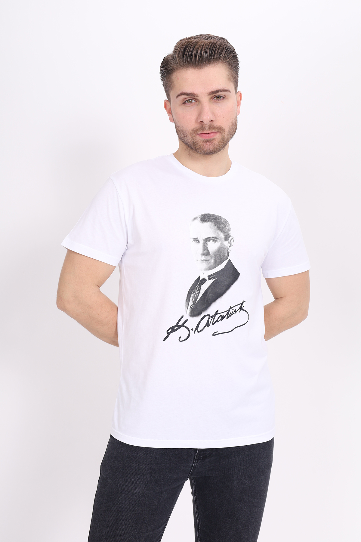 Toontoy Unisex Atatürk Baskılı Tişört