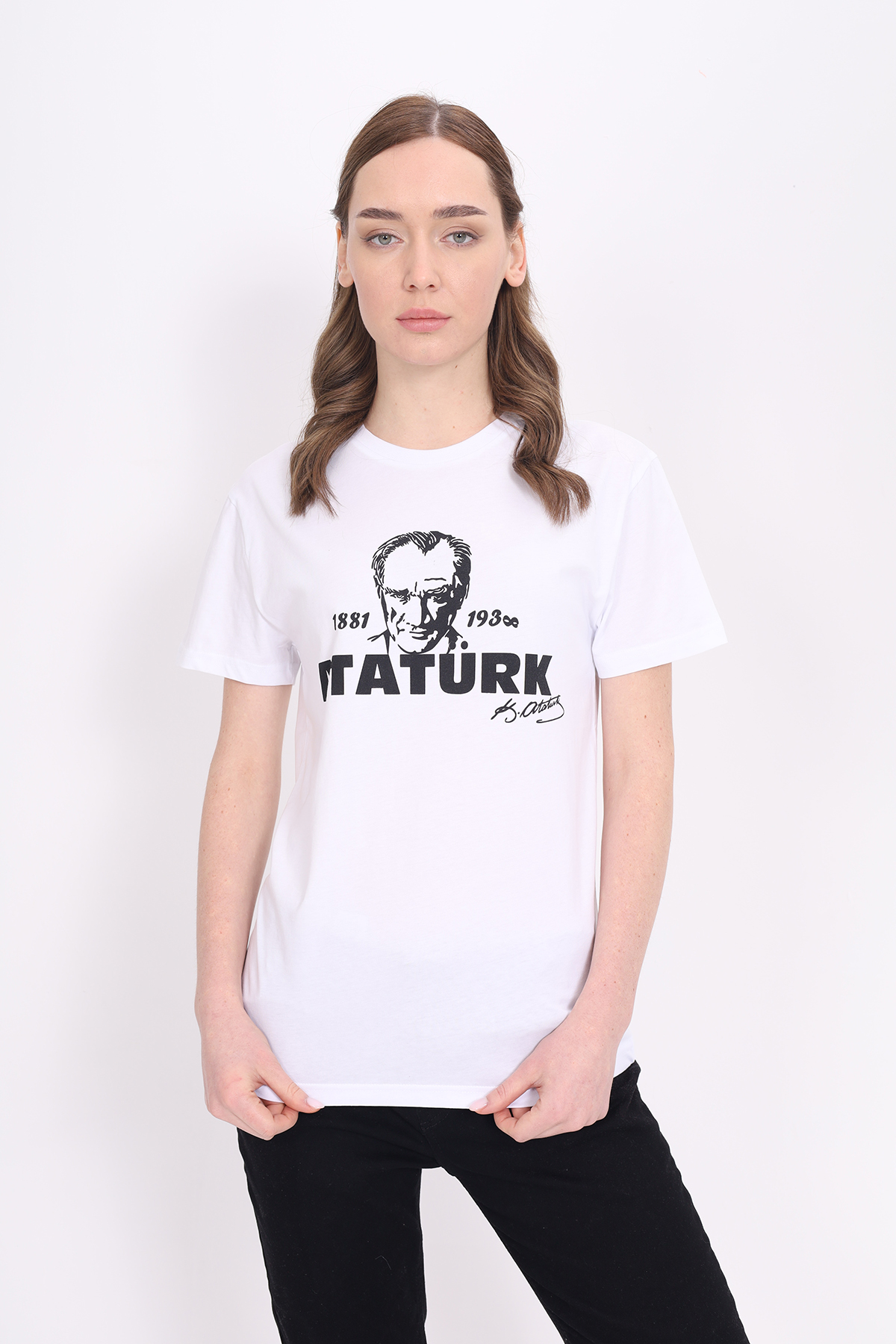 Toontoy Unisex Atatürk Baskılı Tişört