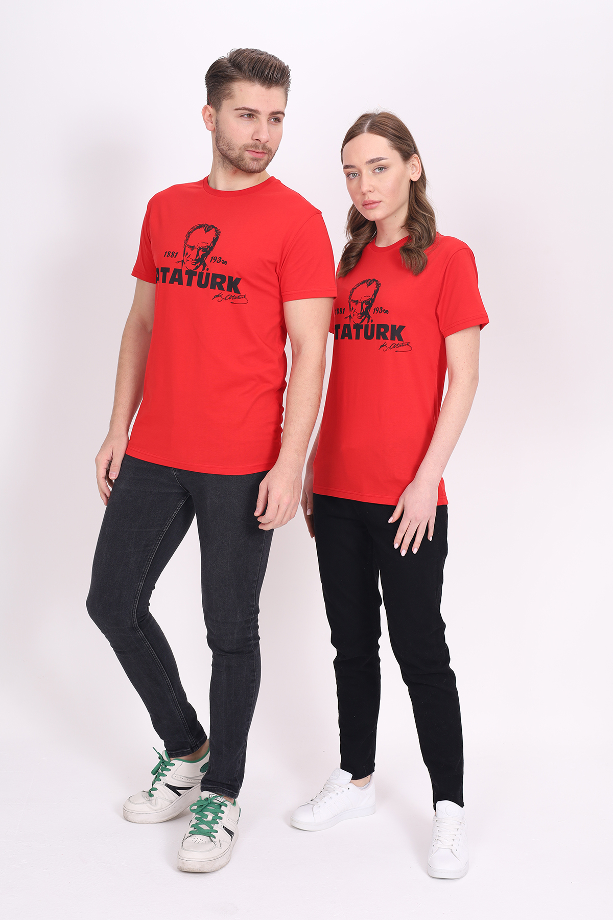 Toontoy Unisex Atatürk Baskılı Tişört