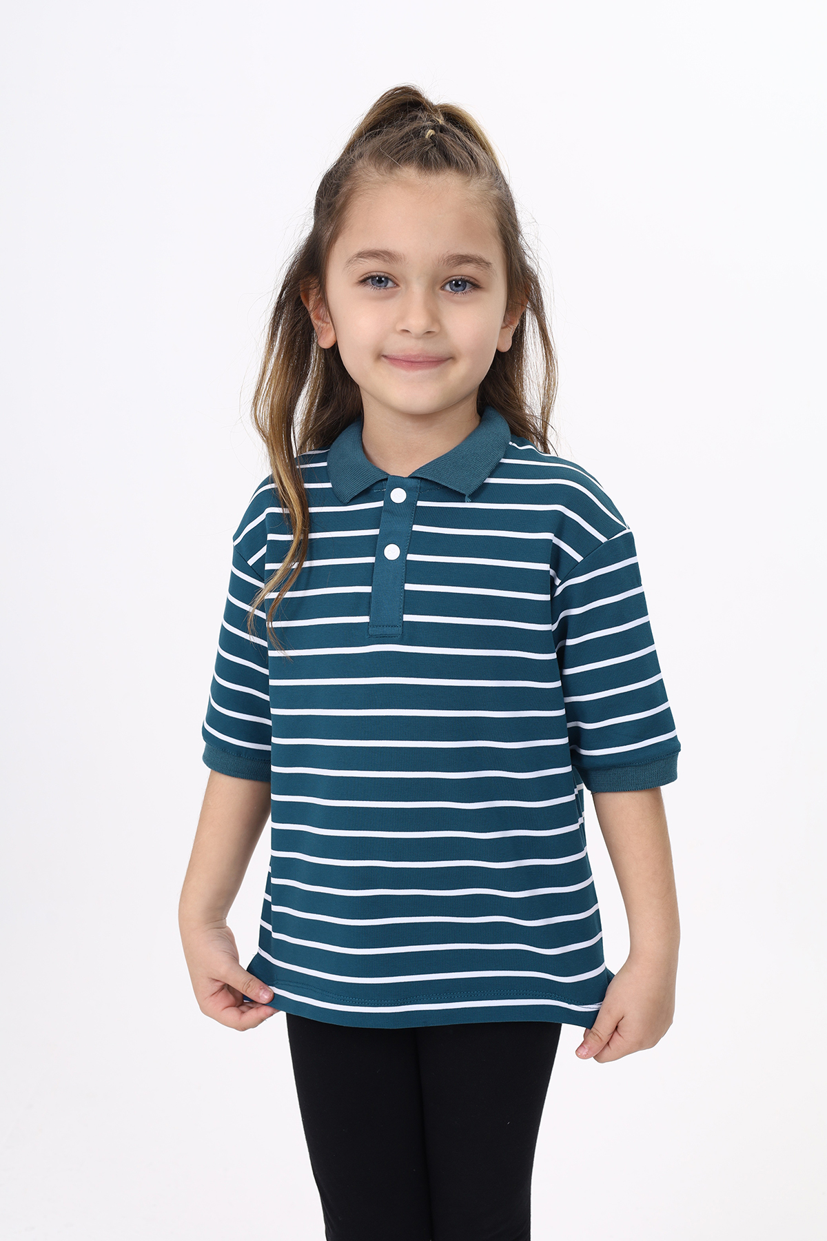 Toontoy Unisex Çocuk Çizgili Tişört
