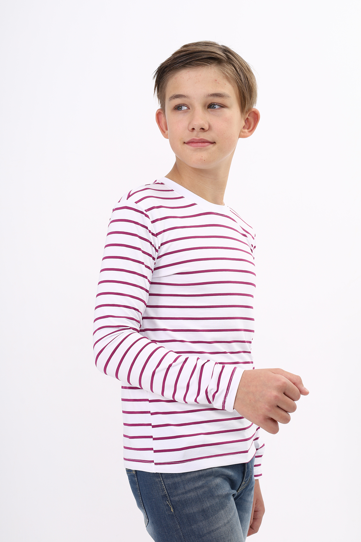 Toontoy Unisex Çocuk Çizgili Tişört
