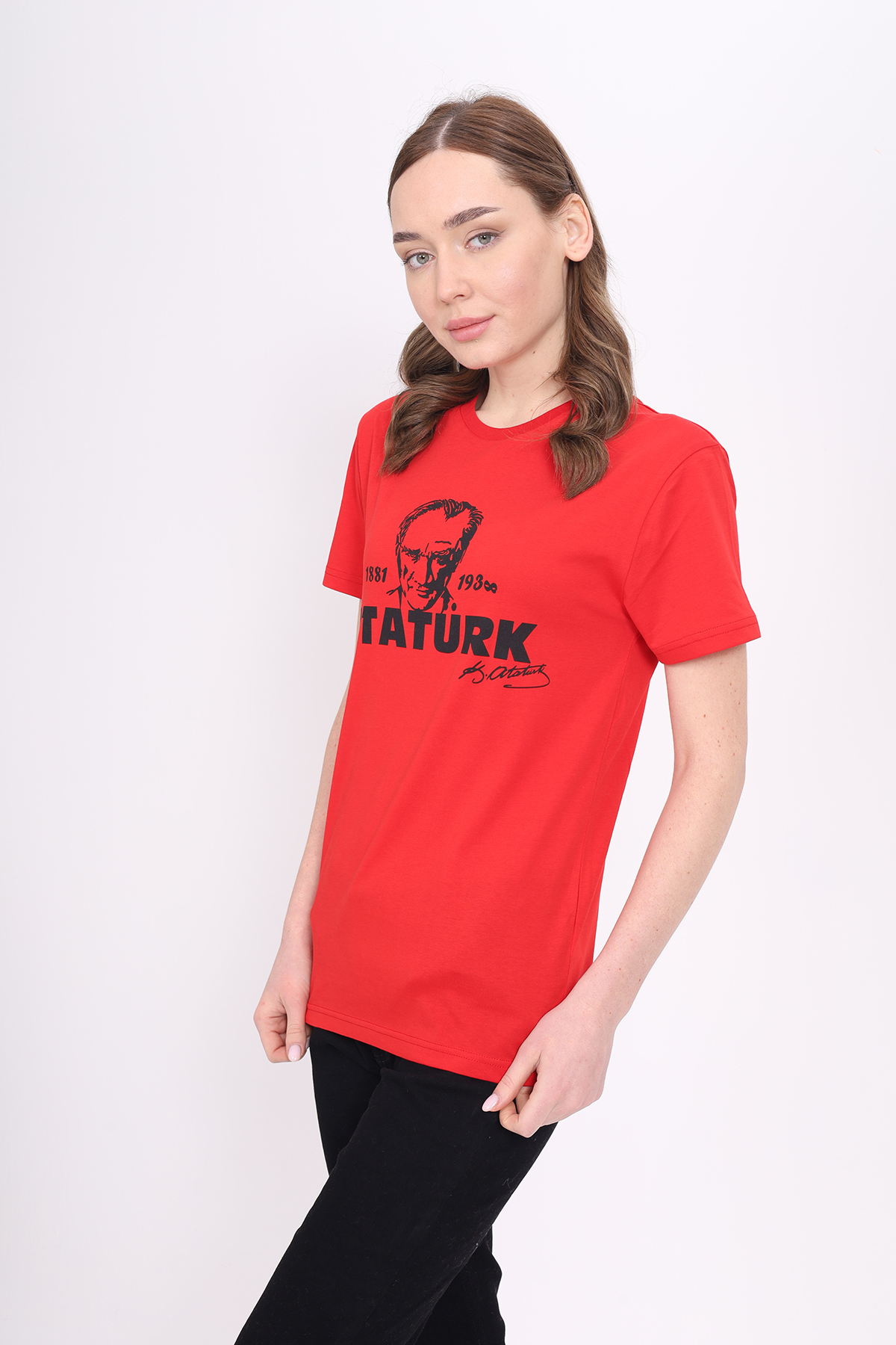 Toontoy Unisex Atatürk Baskılı Tişört