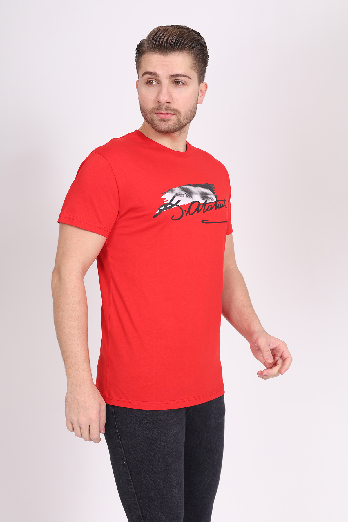 Toontoy Unisex Atatürk Baskılı Tişört