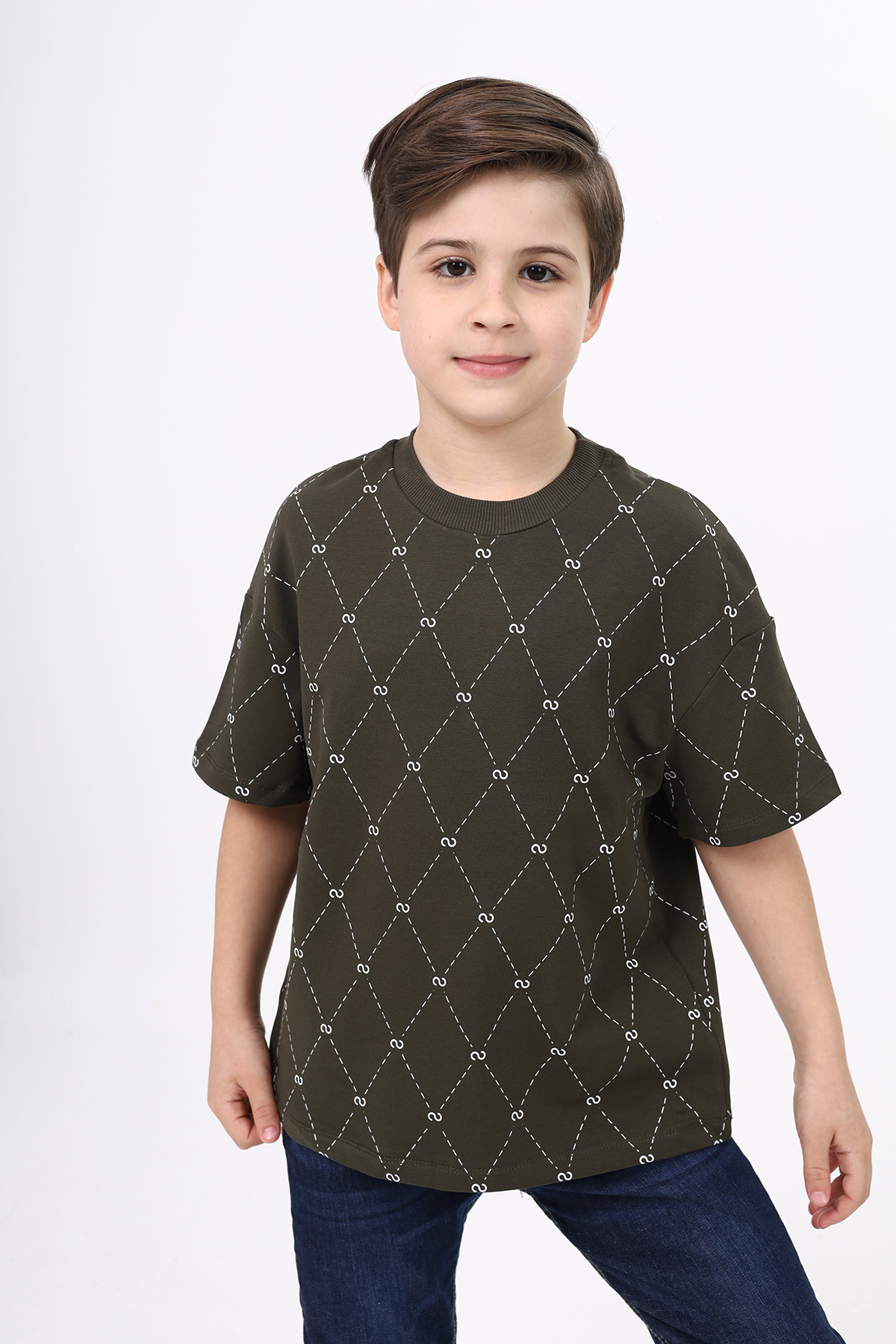 Toontoy Unisex Çocuk Baskılı Tişört