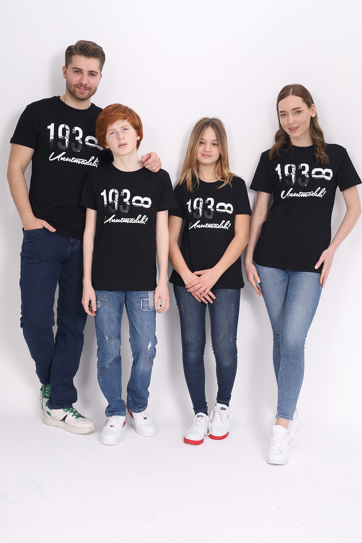 Toontoy Unisex Çocuk Atatürk Baskılı Tişört