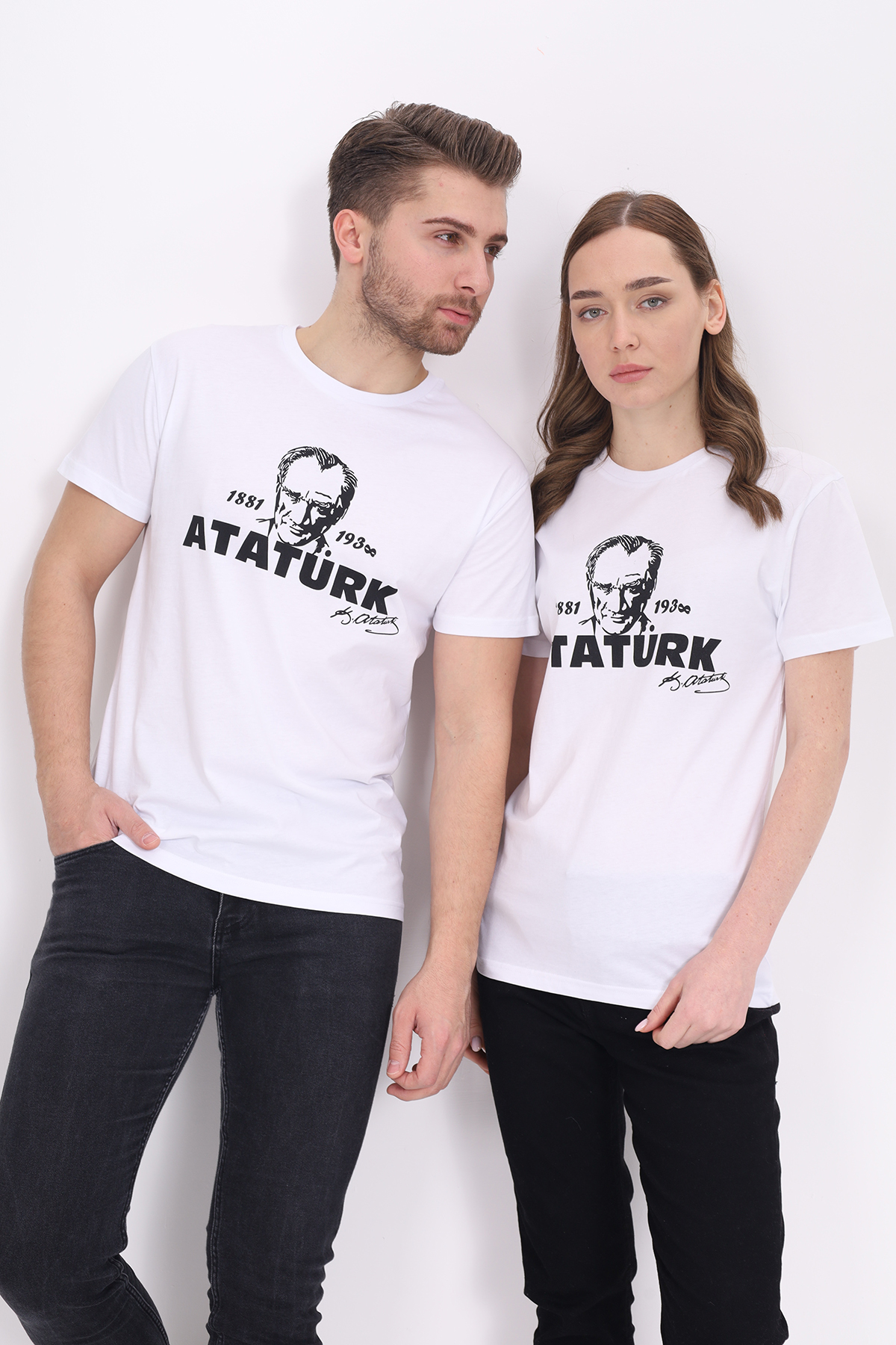 Toontoy Unisex Atatürk Baskılı Tişört