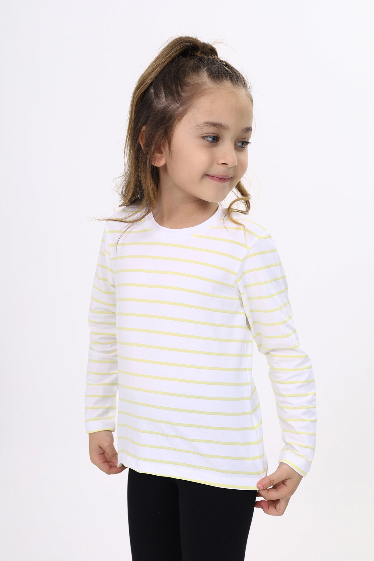 Toontoy Unisex Çocuk Çizgili Tişört