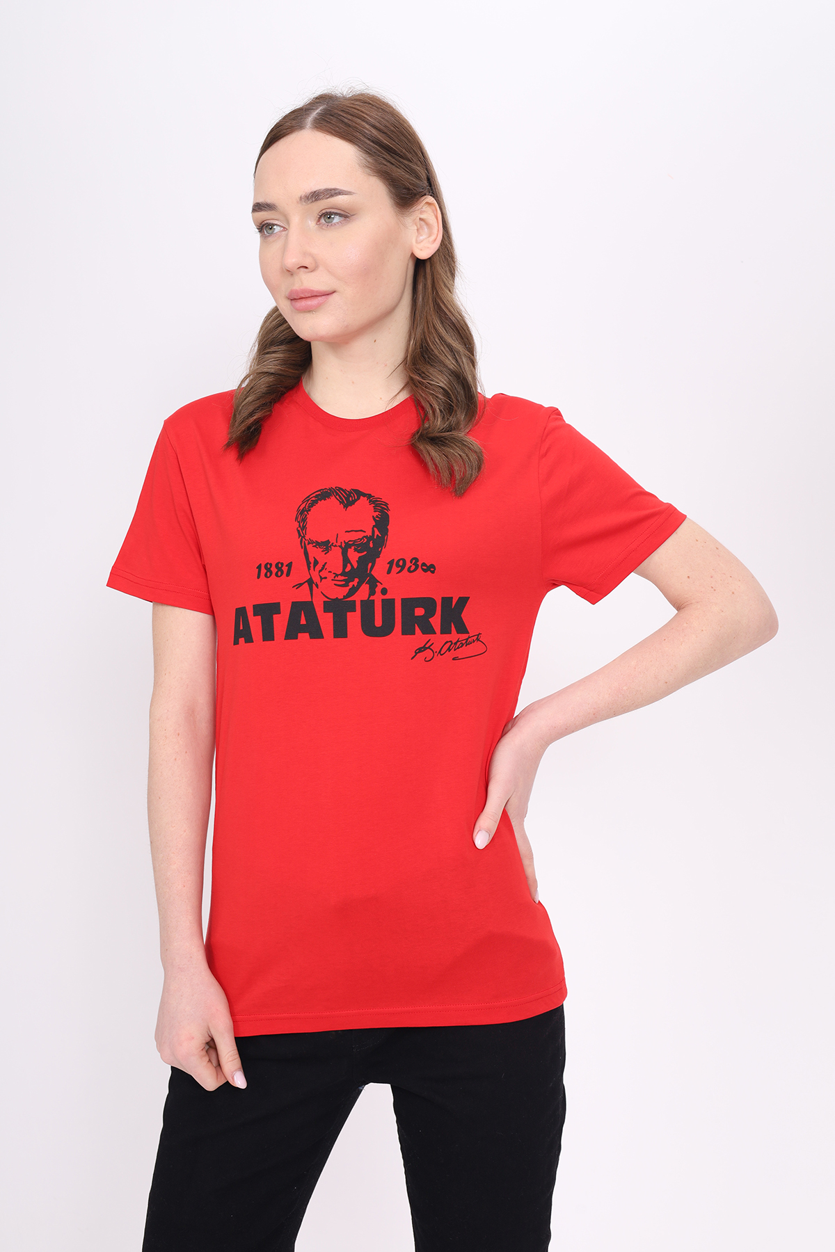 Toontoy Unisex Atatürk Baskılı Tişört