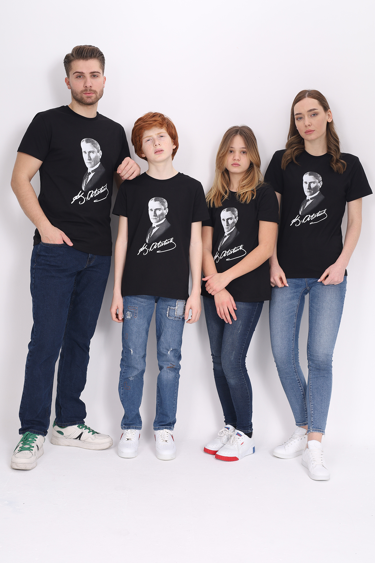 Toontoy Unisex Atatürk Baskılı Tişört