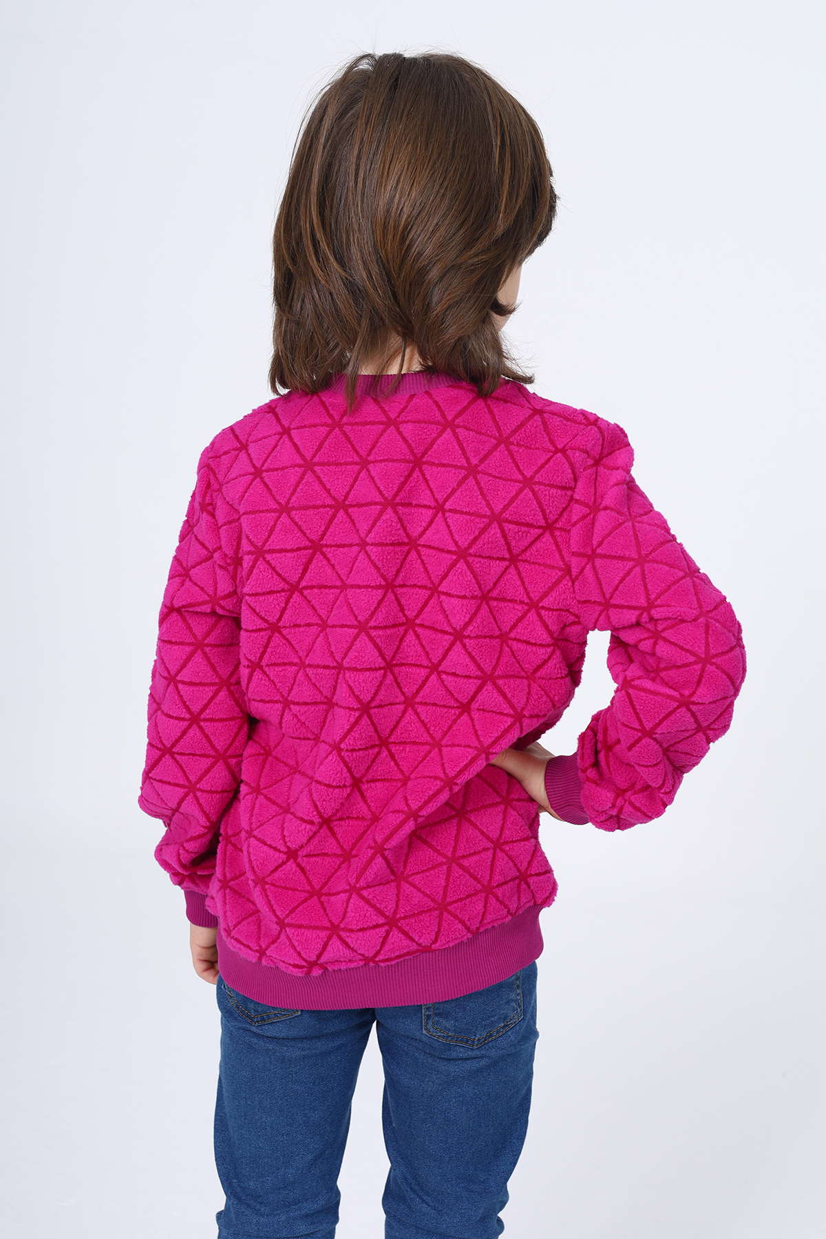 Toontoy Unisex Çocuk Nakışlı Sweatshirt