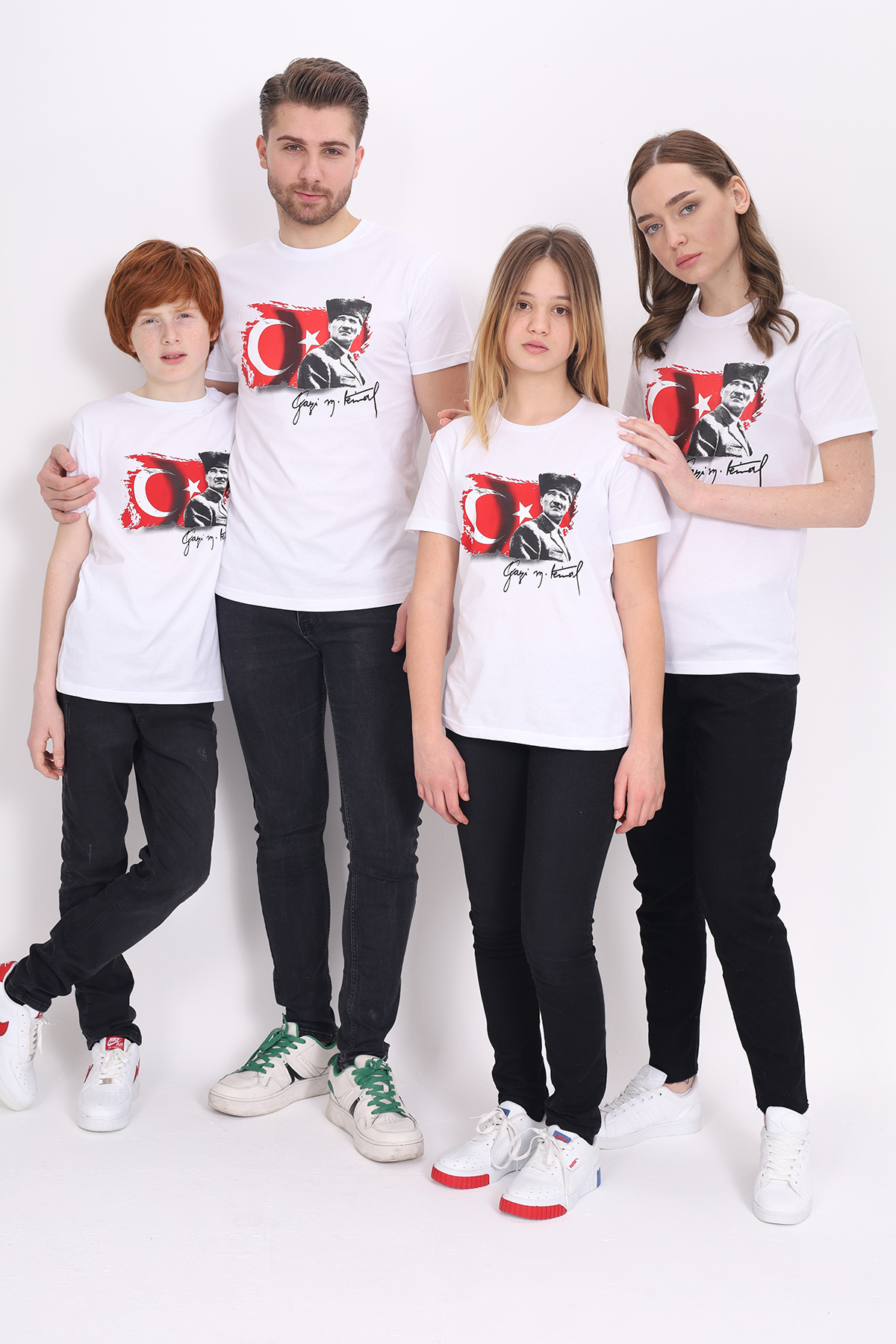 Toontoy Unisex Atatürk Baskılı Tişört