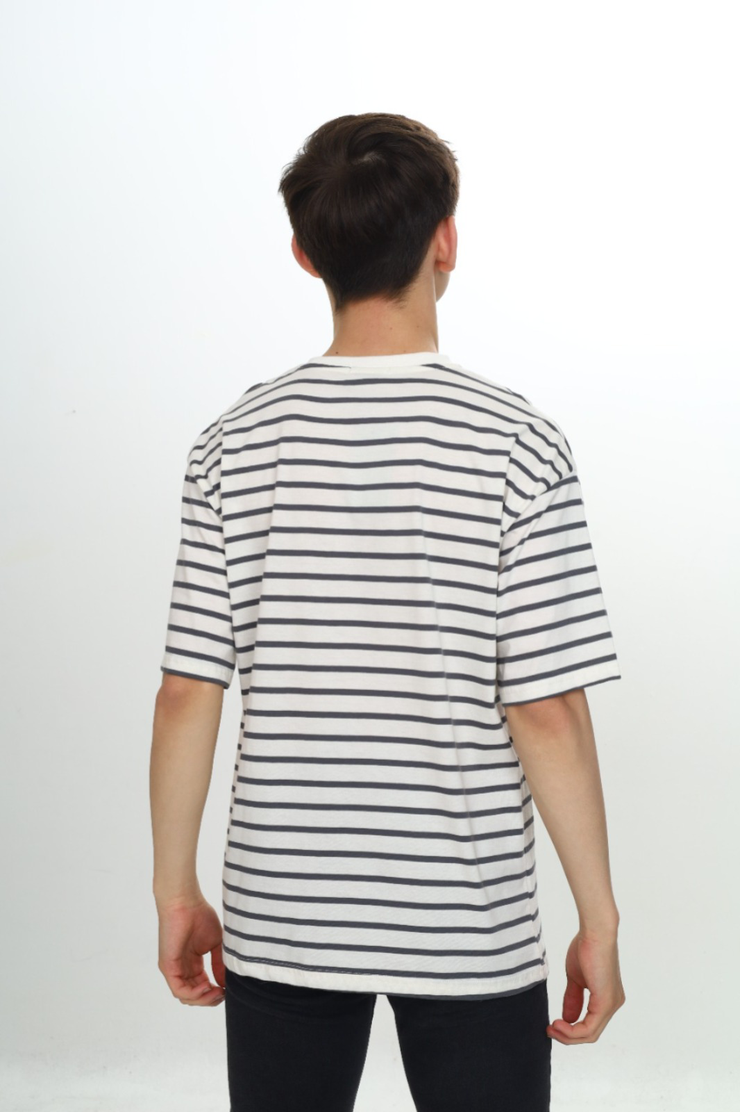 Toontoy Unisex Çocuk Çizgili Tişört