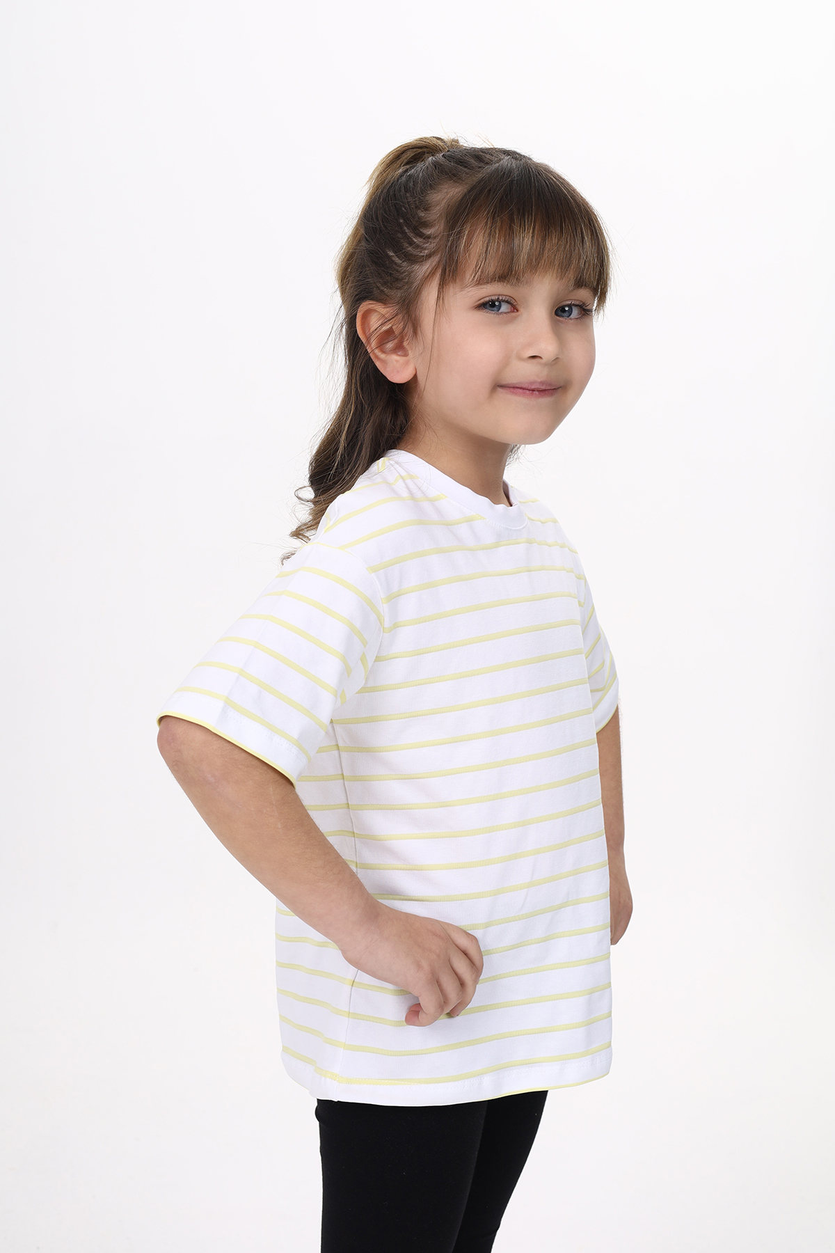 Toontoy Unisex Çocuk Çizgili Tişört