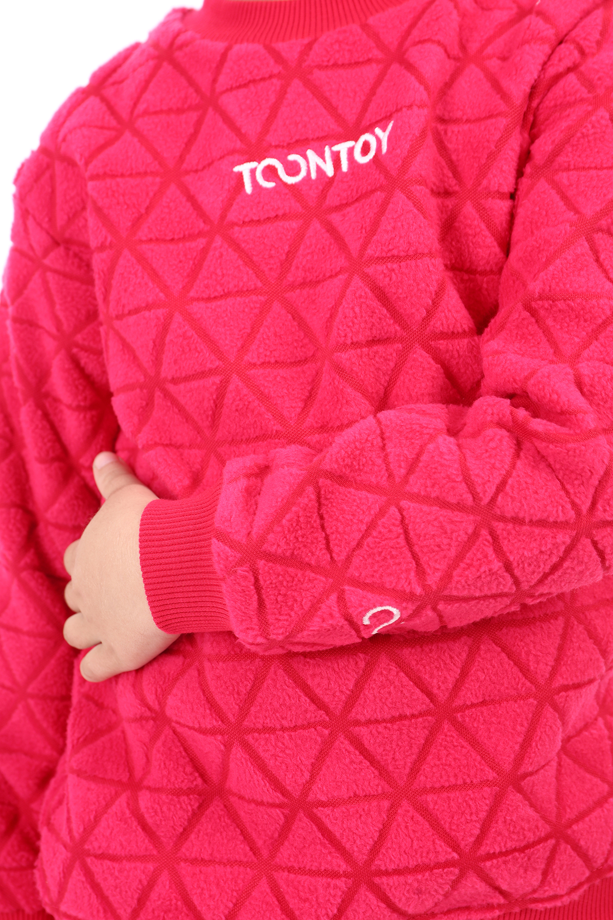 Toontoy Unisex Çocuk Nakışlı Sweatshirt