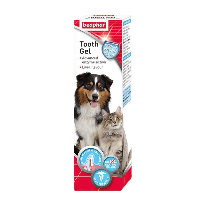 Beaphar Tooth Jel Kedi Ve Köpekler İçin Enzim Etkili Diş Jeli 100 Ml