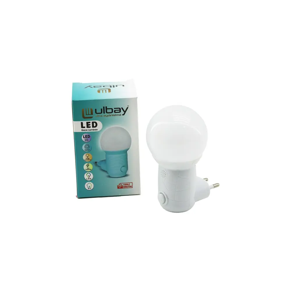 TOP - İKİ RENK GECE LAMBASI 0.1W (4741)