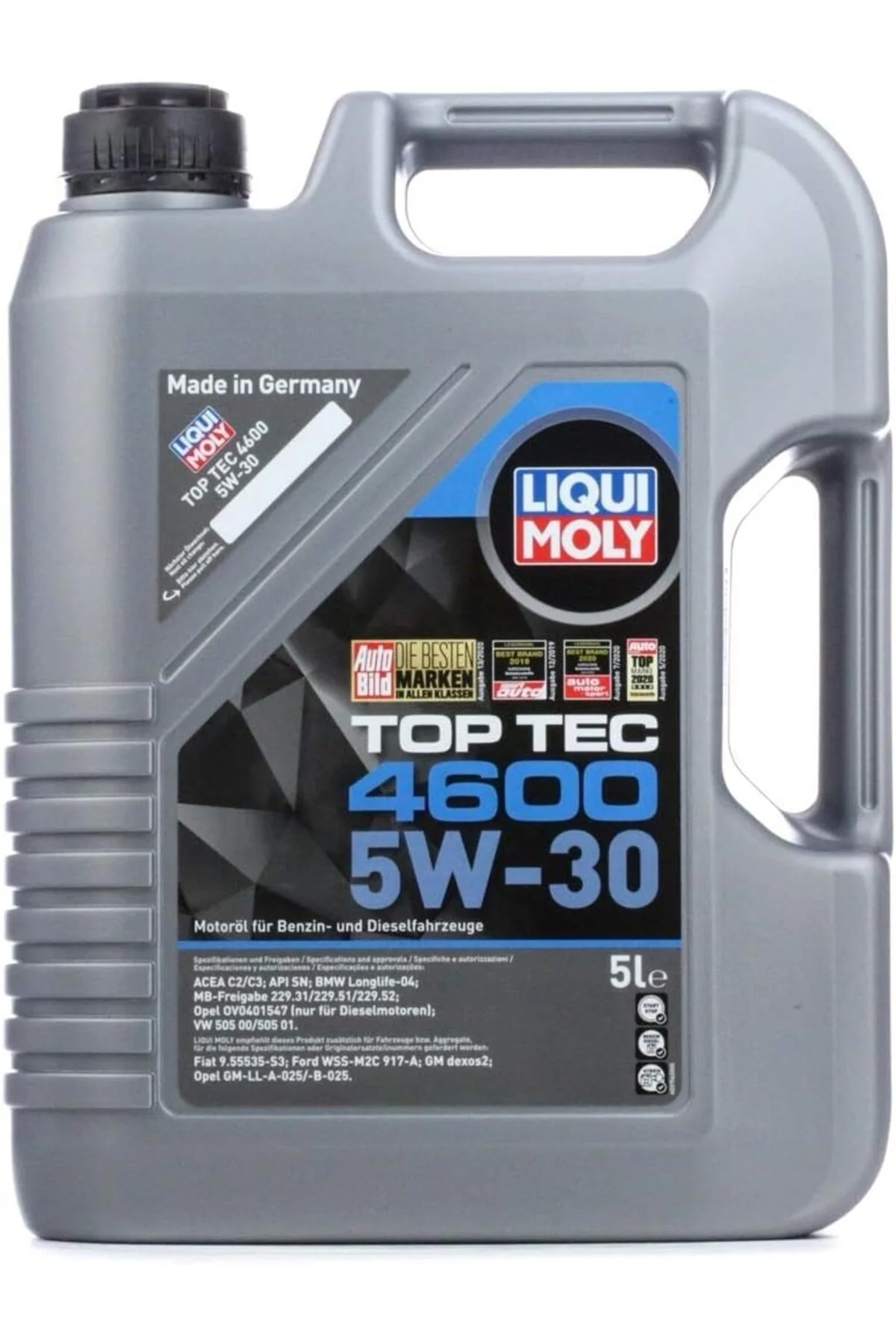 Top Tec 4600 5W-30 5 l Otomotiv Bakım Ürünü Top Tec 4600 5W-30 5 l Otomotiv Bakım Ürünü