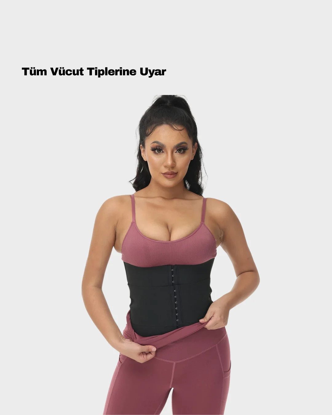 Toparlayıcı Bel Korsesi Nefes Alabilen Elastik