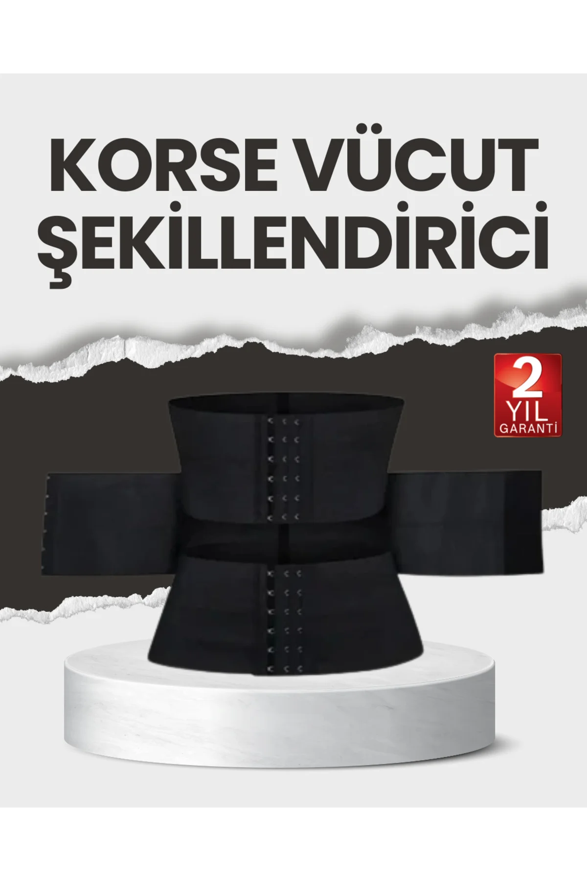Toparlayıcı Bel Korsesi Nefes Alabilen Elastik