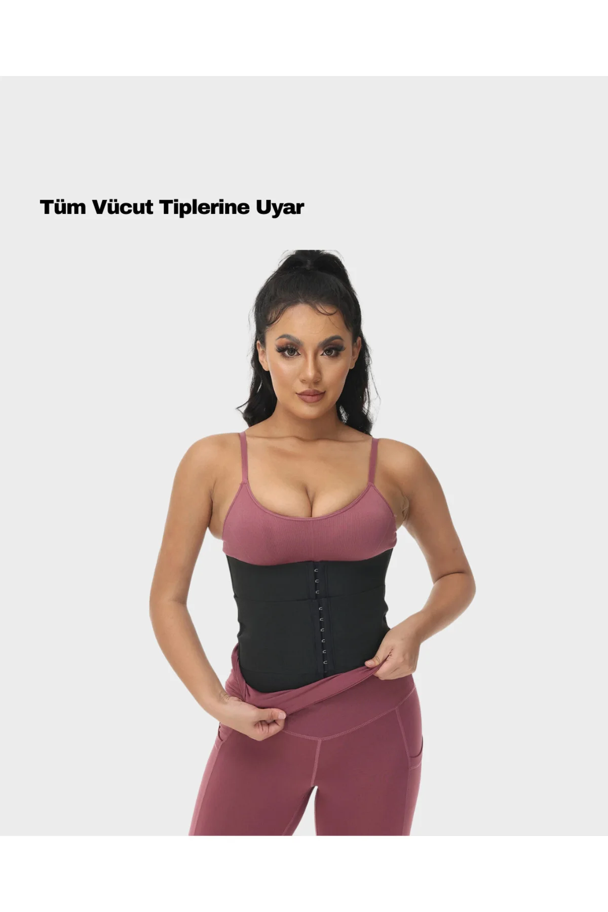 Toparlayıcı Bel Korsesi Nefes Alabilen Elastik