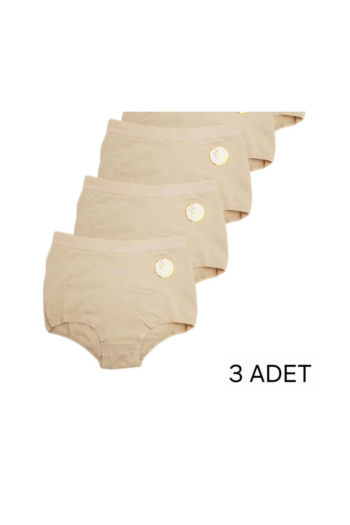 Toparlayıcı Kadın Külot ten rengi 3 ADET