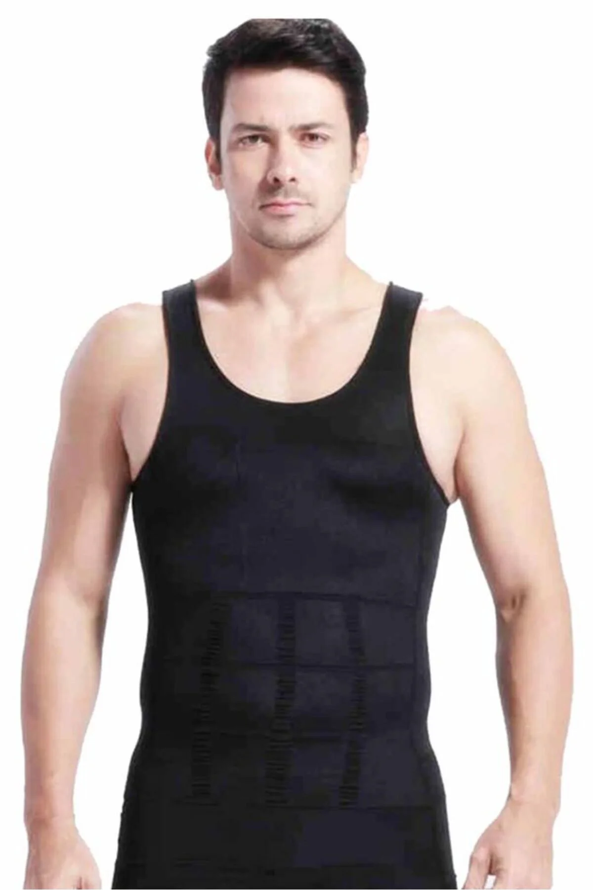 Toparlayıcı Sıkılaştırıcı Jinekomanasti Erkek Korse Atlet Seamless (1 BEDEN INCELTİR)