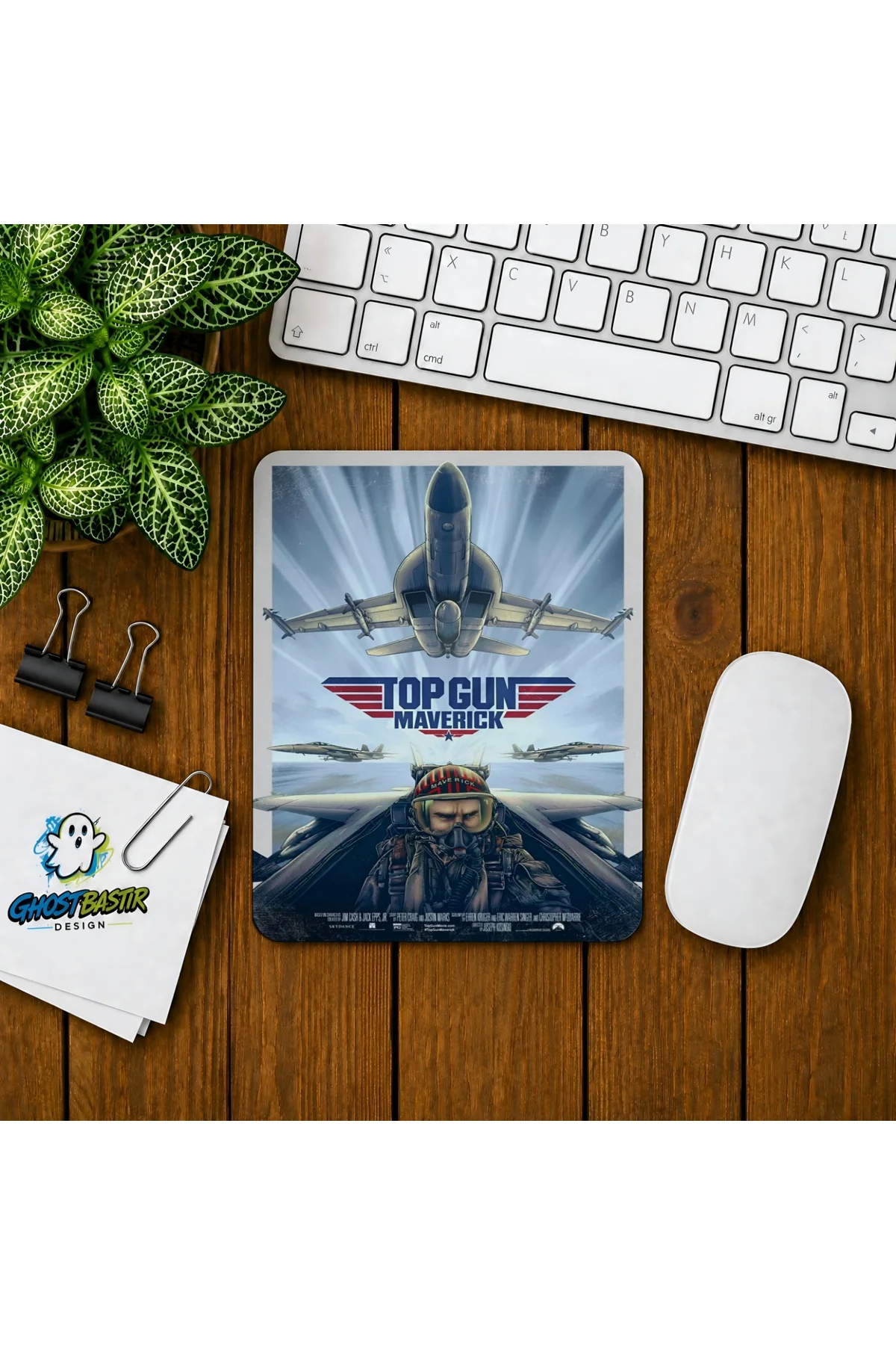 Topgun Baskılı Oyuncu Mousepad 0328