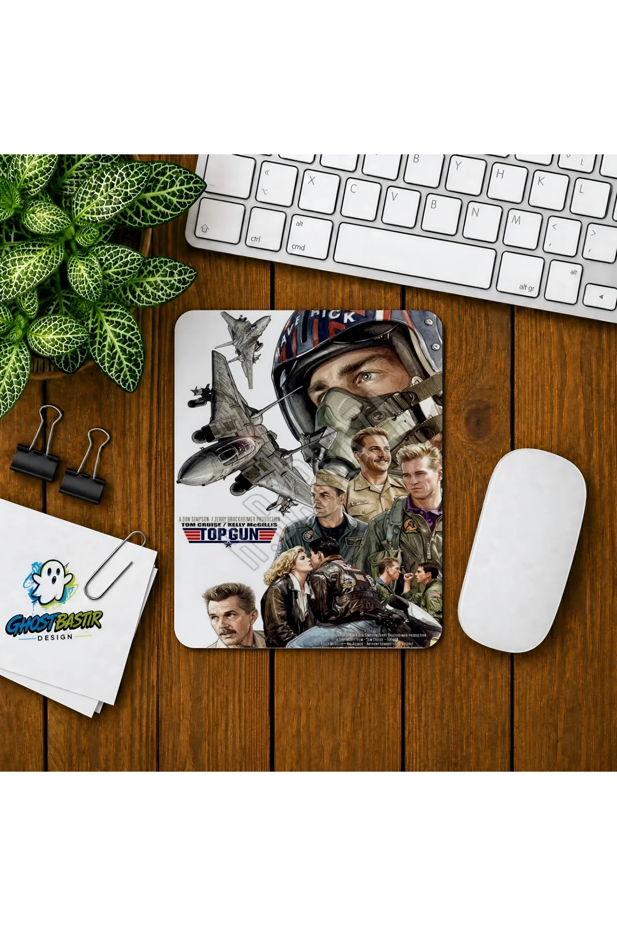 Topgun Baskılı Oyuncu Mousepad 0329