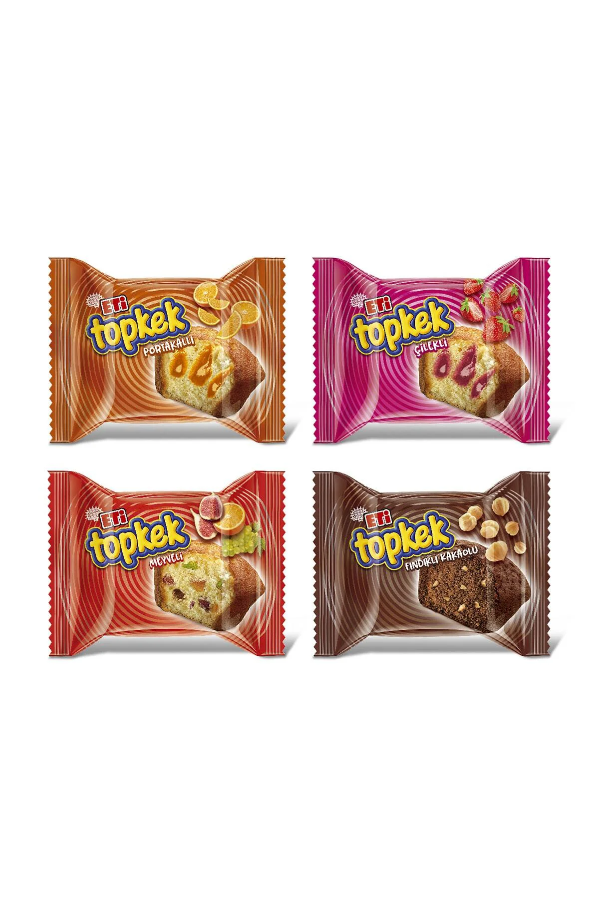 Topkek Fındıklı Kakaolu 35 g x 24 Adet