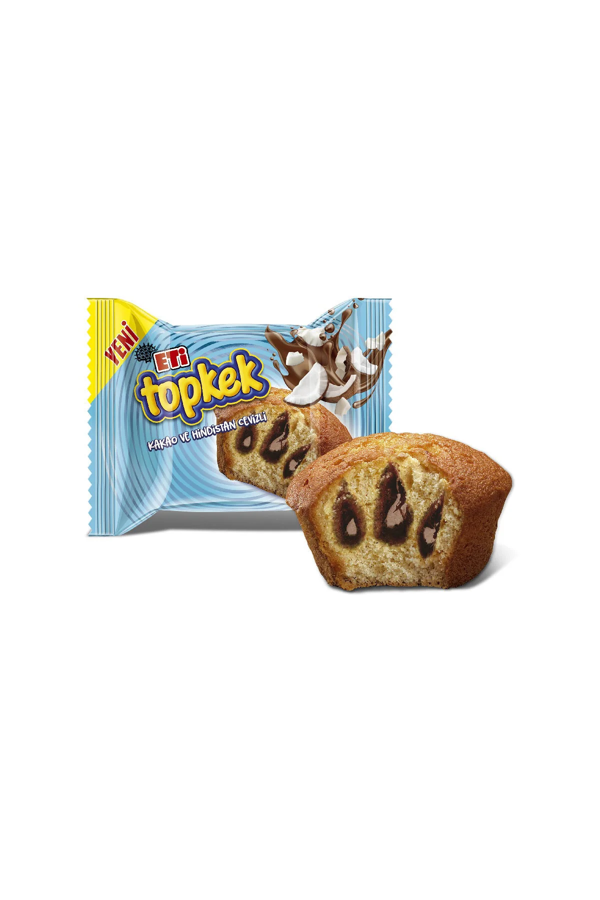 Topkek Kakao ve Hindistan Cevizli 40 g x 24 Adet