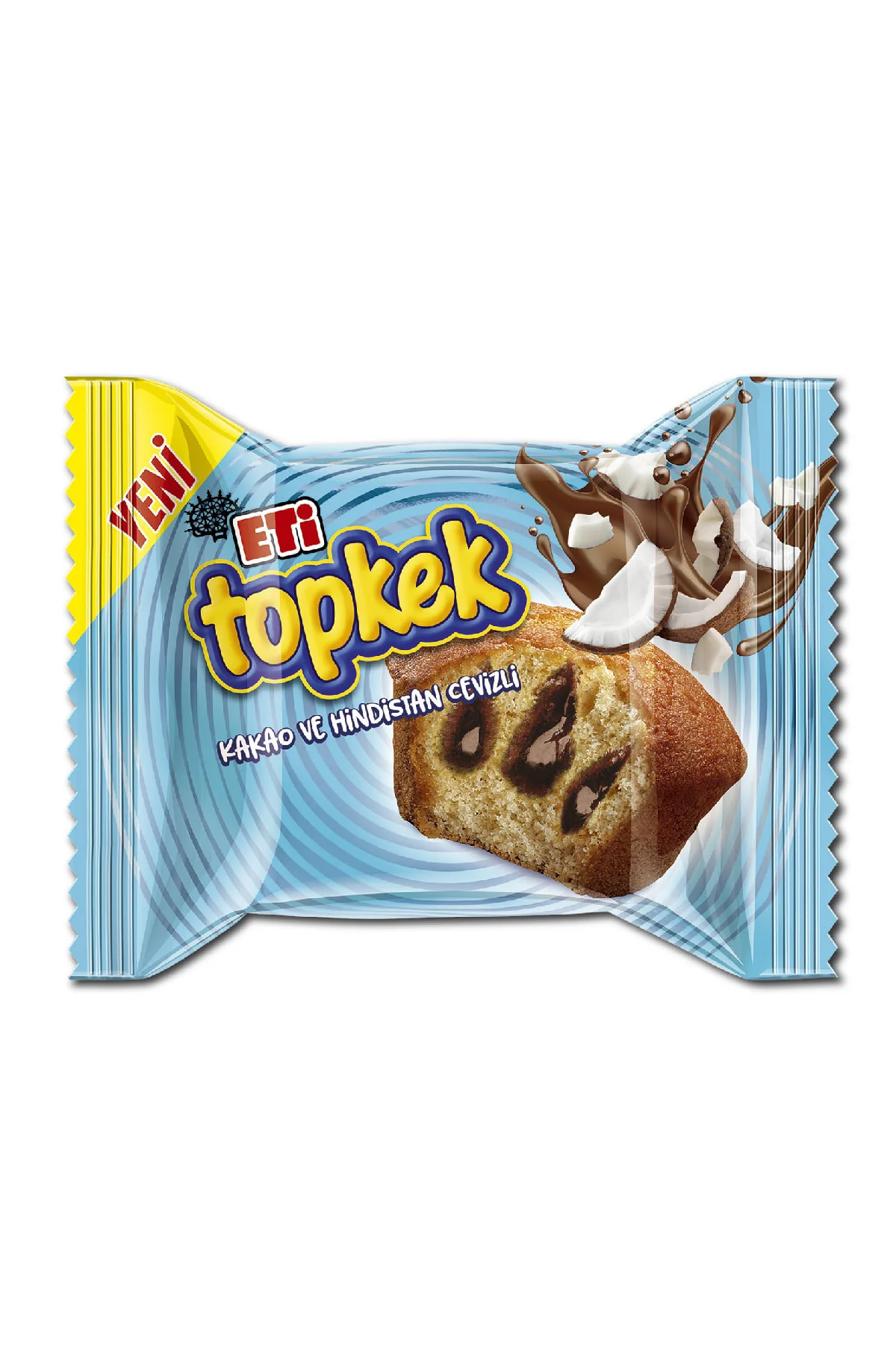Topkek Kakao ve Hindistan Cevizli 40 g x 24 Adet