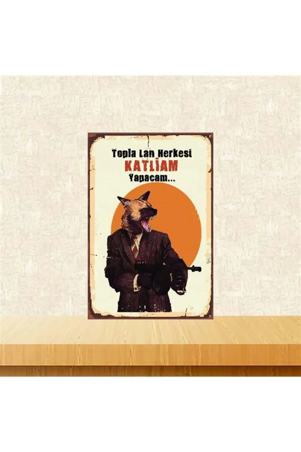 Topla Lan Herkesi Tasarımlı Retro Ahşap Poster 20-30 Cm Topla Lan Herkesi Tasarımlı Retro Ahşap Poster 20-30 Cm