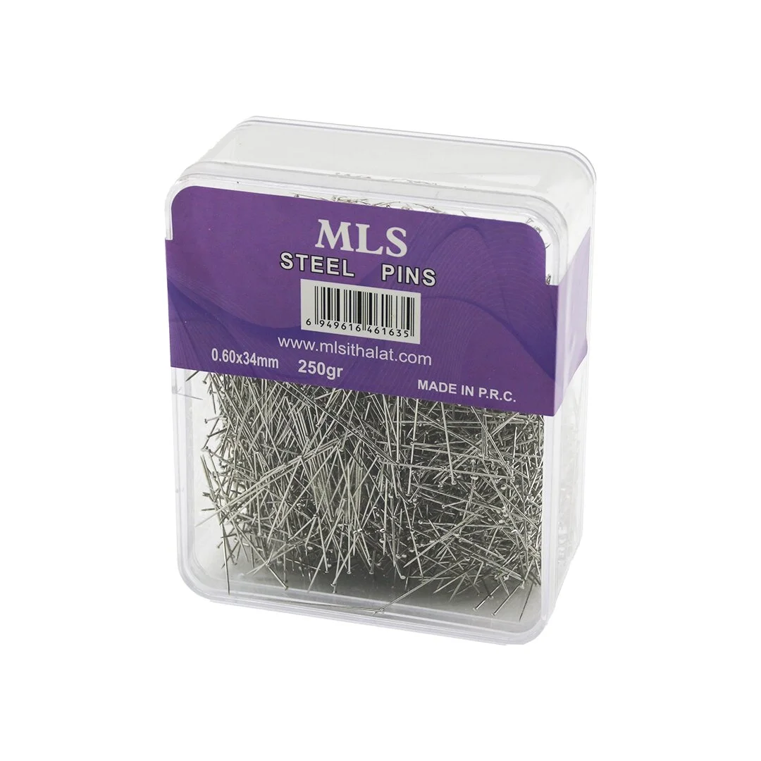 Toplu İğne  0.60x34mm   250gr   Şeffaf Mika Kristal Pls.kutulu Ambalaj Bx40 Fiyatı, Yorumları ve Özellikleri