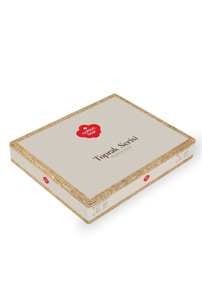 Toprak Çift Kişilik Nevresim Takımı Arlo Kahve