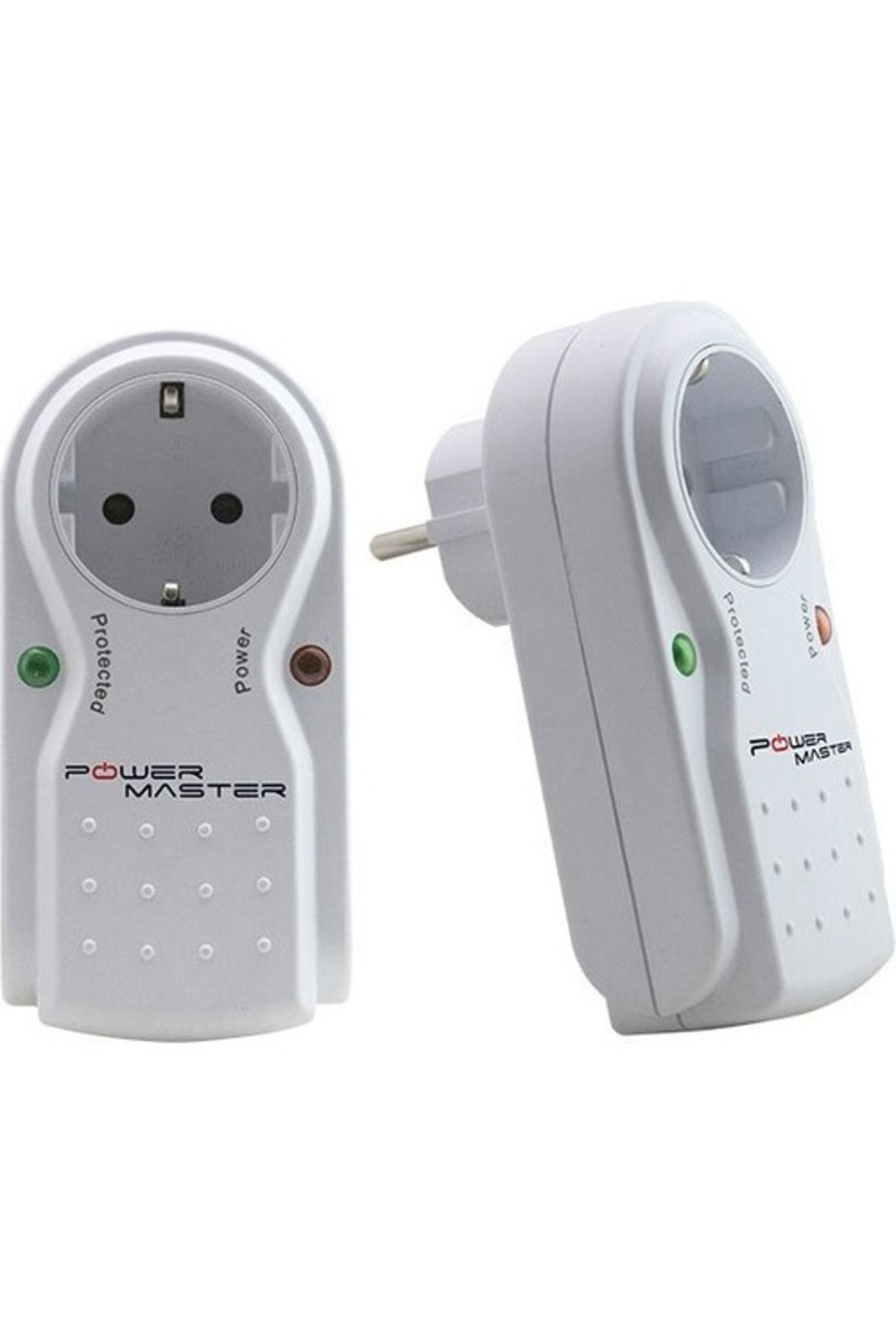 Topraklı ABS Elektronik Ledli Tekli Akım Korumalı Priz Topraklı ABS Elektronik Ledli Tekli Akım Korumalı Priz