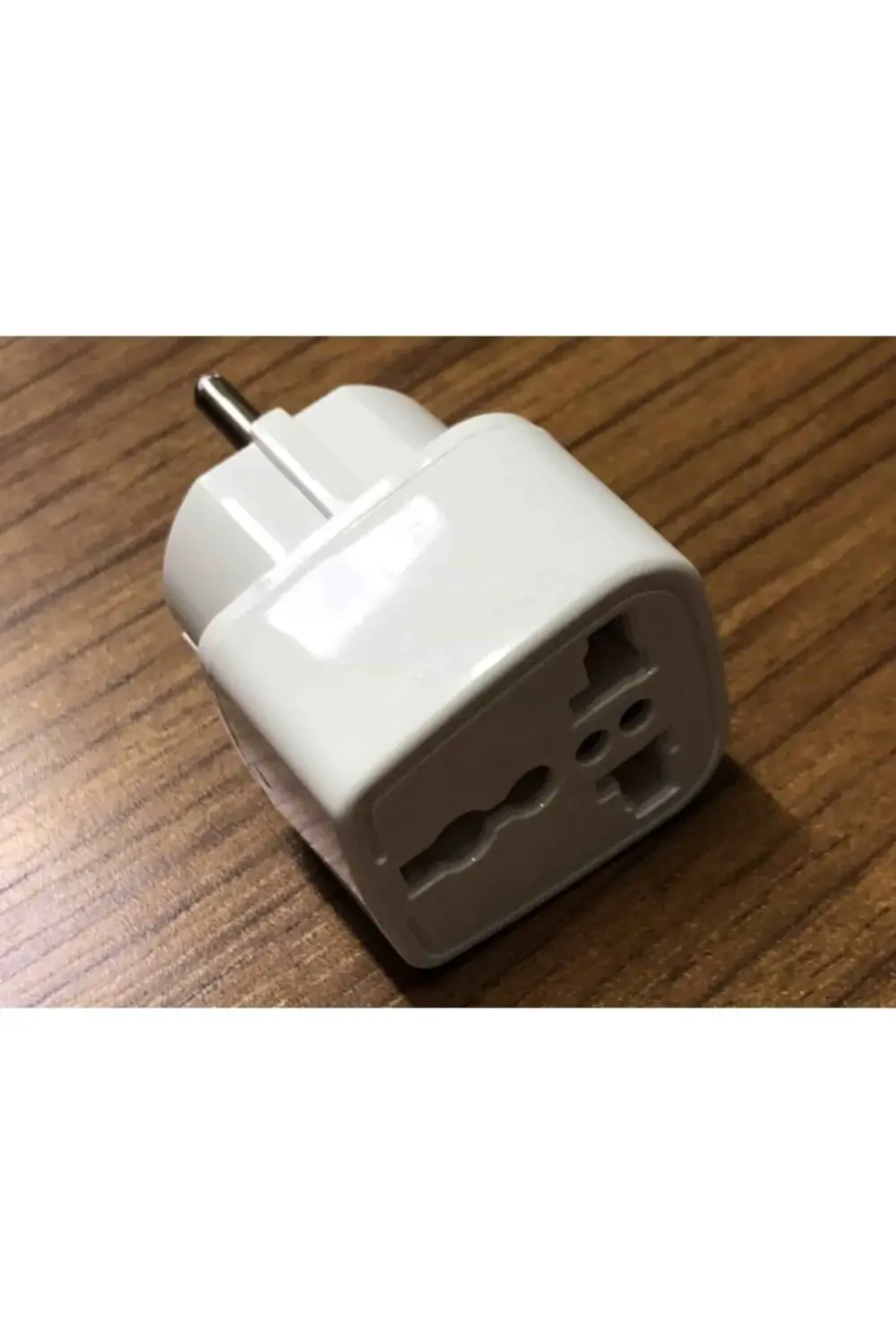 Topraklı Uzun Beyaz Üniversal Ingiliz Çevirici Beyaz Erkek Elektr